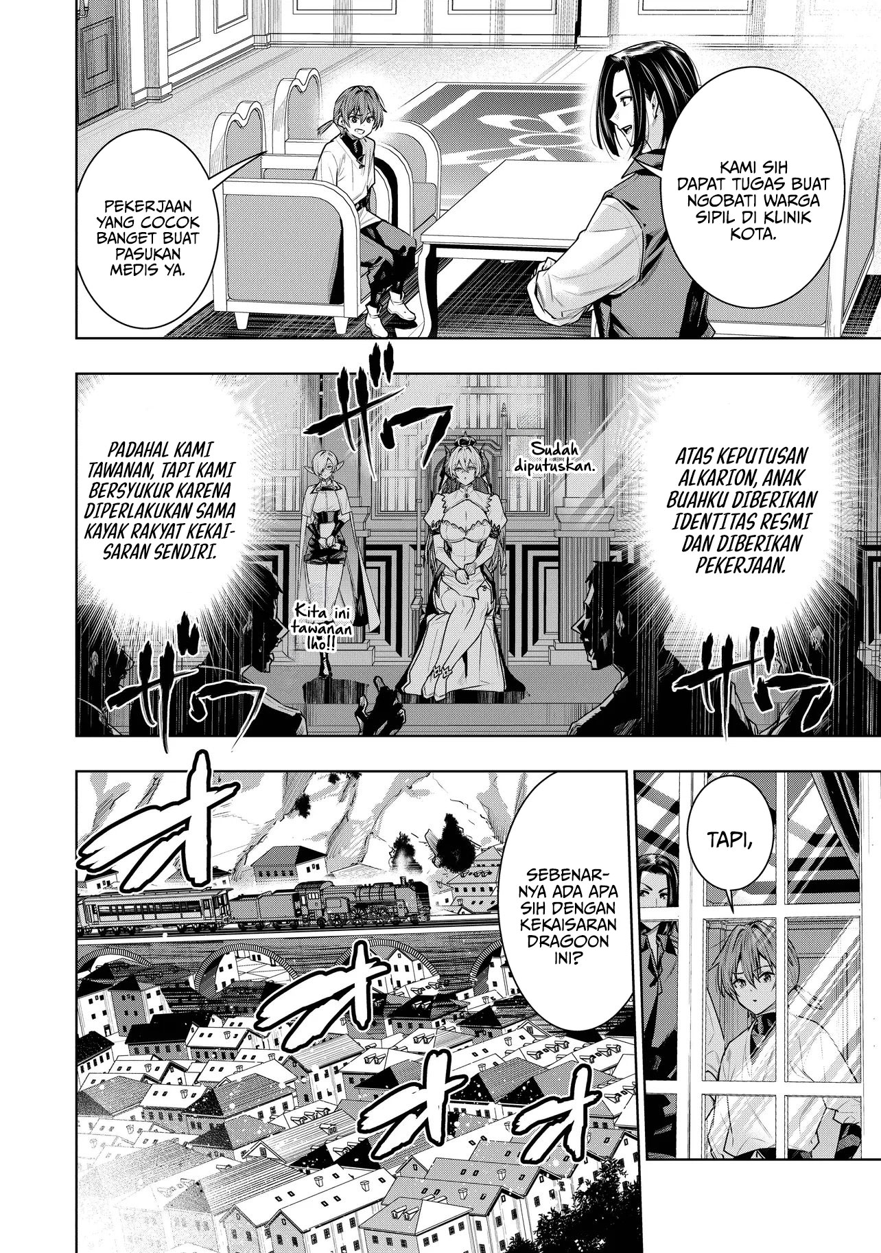 Suterare Ouji ga Saizensen de Tekikoku no Heishi wo Chiryou shitara Jitsu wa Dainana Oujo Datta Ken Chapter 3.1 - halaman 11