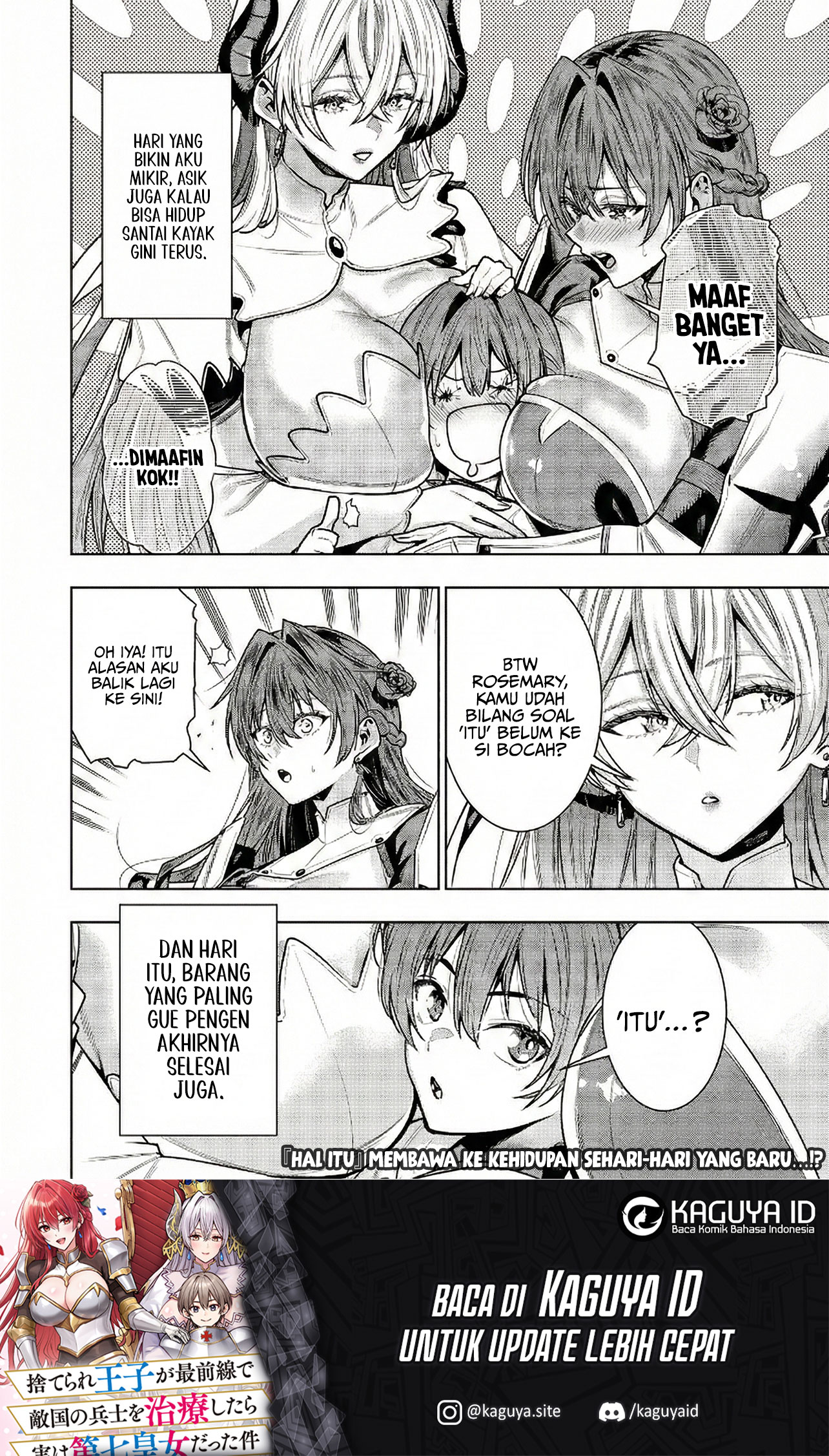 Suterare Ouji ga Saizensen de Tekikoku no Heishi wo Chiryou shitara Jitsu wa Dainana Oujo Datta Ken Chapter 3.2 - halaman 18