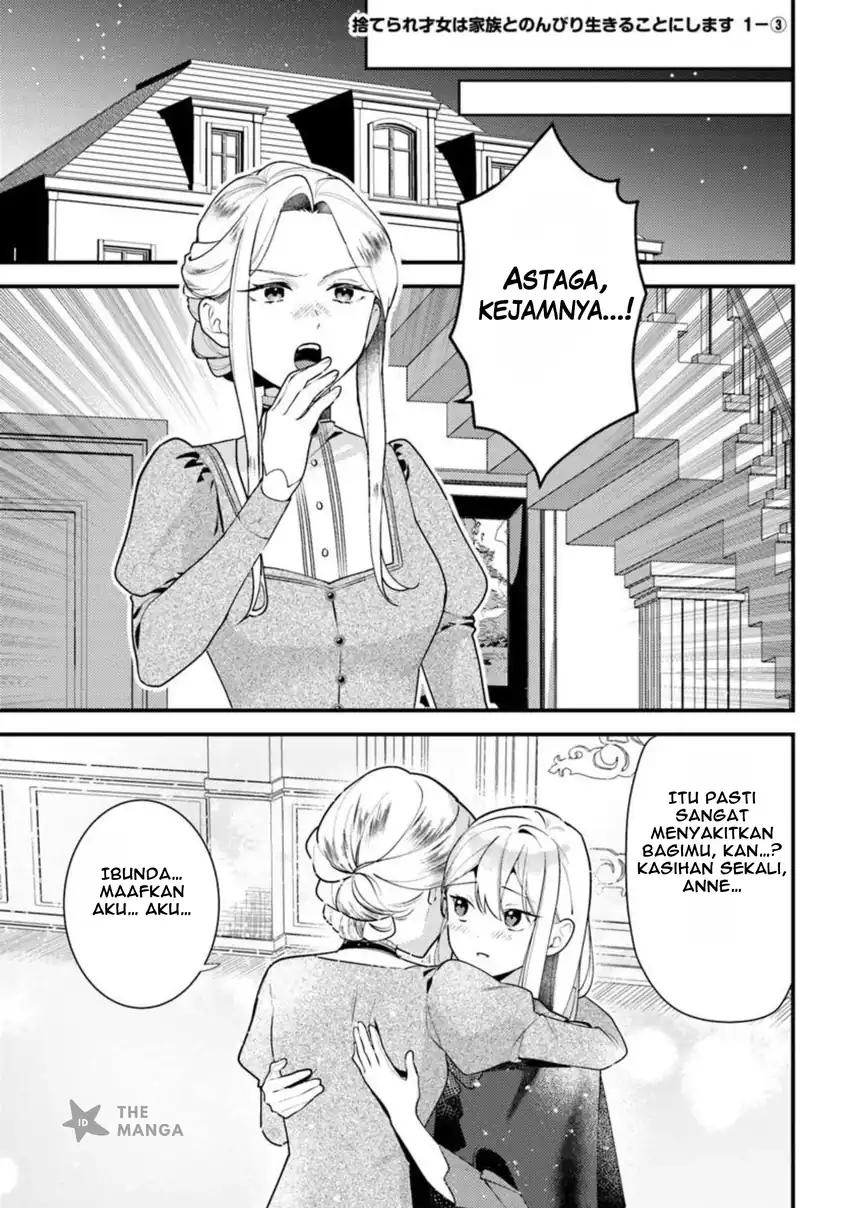 Suterare Saijo Wa Kazoku To Nonbiri Ikiru Koto Ni Shimasu Chapter 1.3 - halaman 2