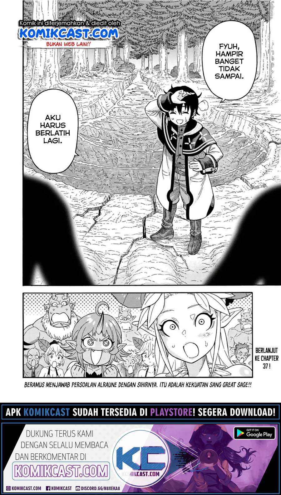Suterareta Tensei Kenja ~Mamono no Mori de Saikyou no dai ma Teikoku o Tsukuriageru~ Chapter 36 - halaman 18