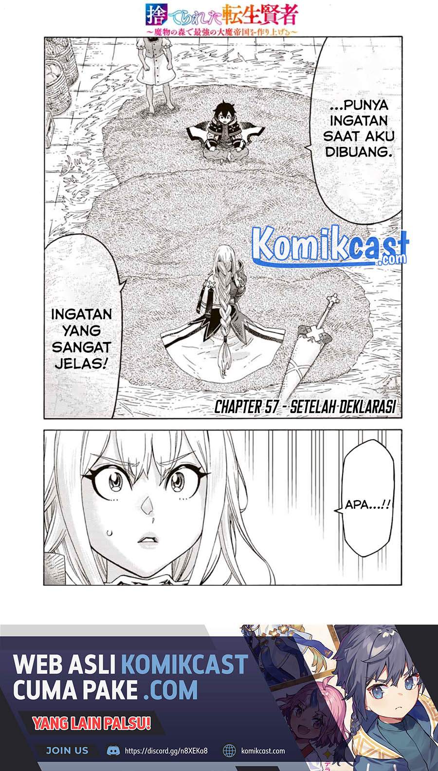 Suterareta Tensei Kenja ~Mamono no Mori de Saikyou no dai ma Teikoku o Tsukuriageru~ Chapter 57 - halaman 2
