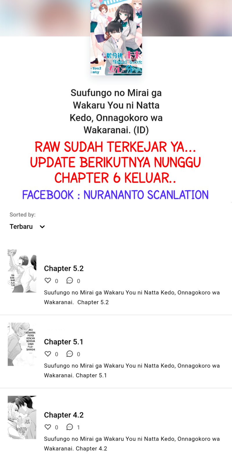 Suufungo no Mirai ga Wakaru You ni Natta kedo, Onnagokoro wa Wakaranai. Chapter 4.1 - halaman 18