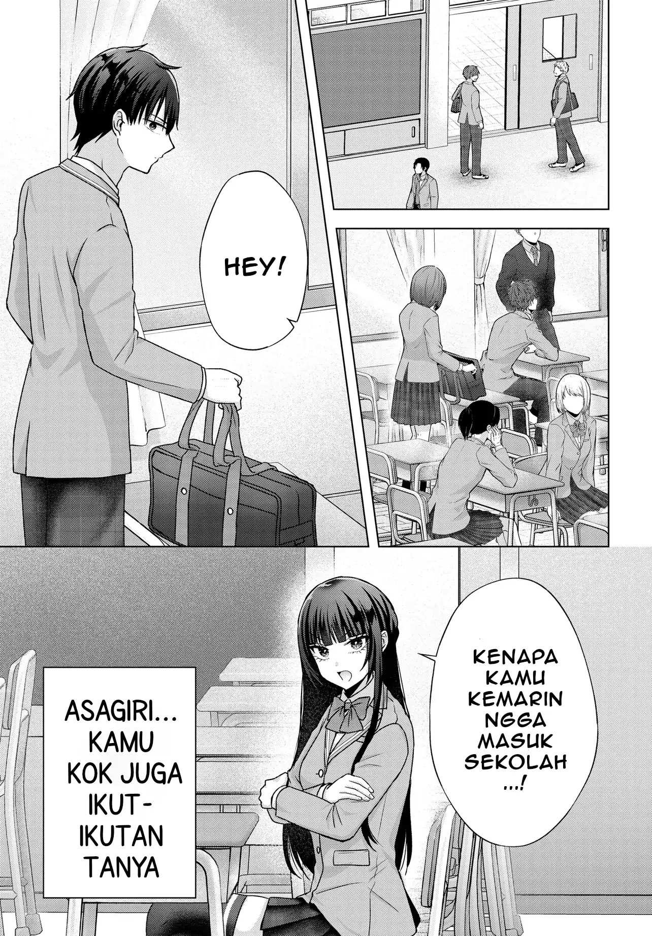 Suufungo no Mirai ga Wakaru You ni Natta kedo, Onnagokoro wa Wakaranai. Chapter 5.1 - halaman 2