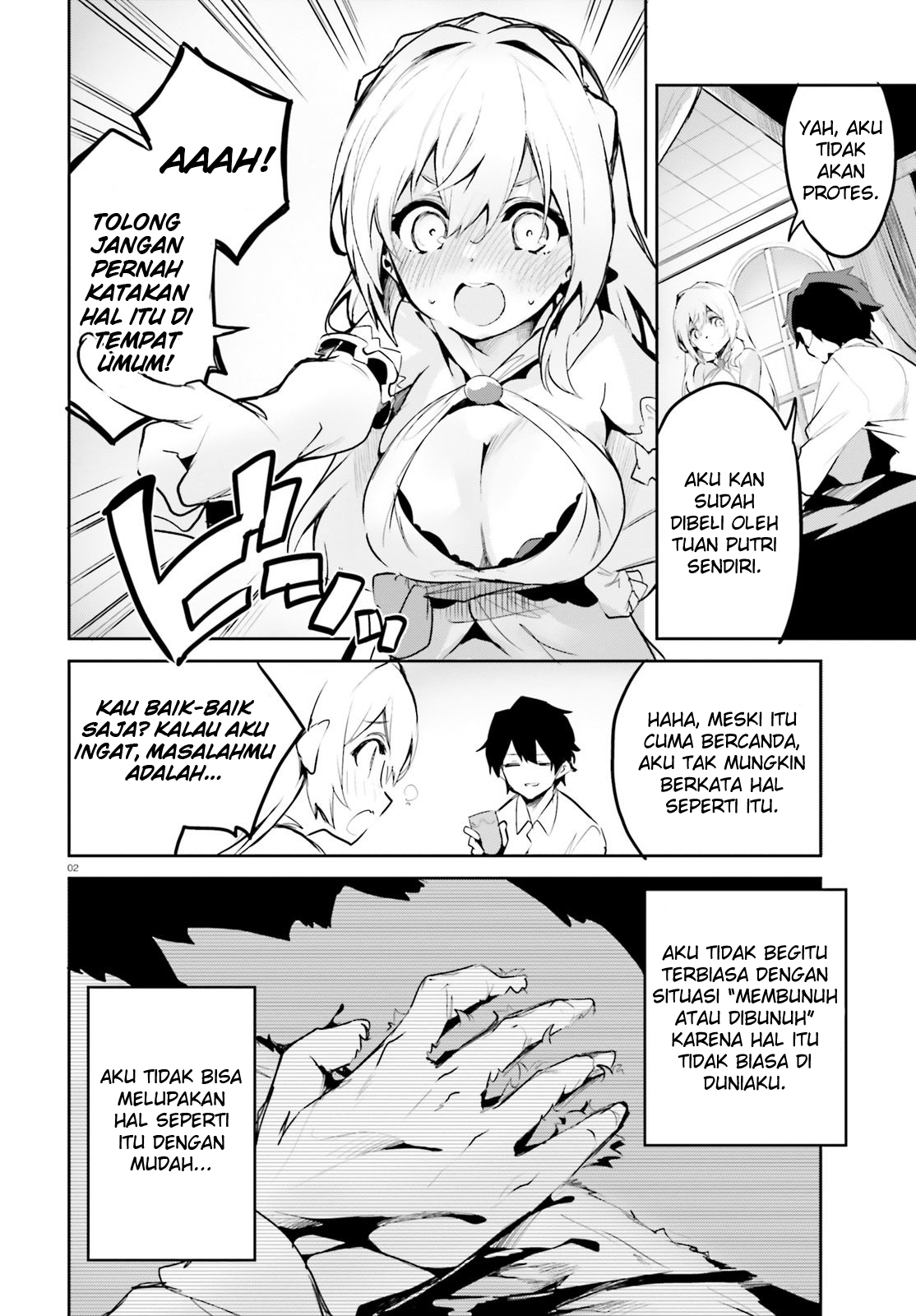 Suuji de Sukuu! Jakushou Kokka Chapter 3 - halaman 2