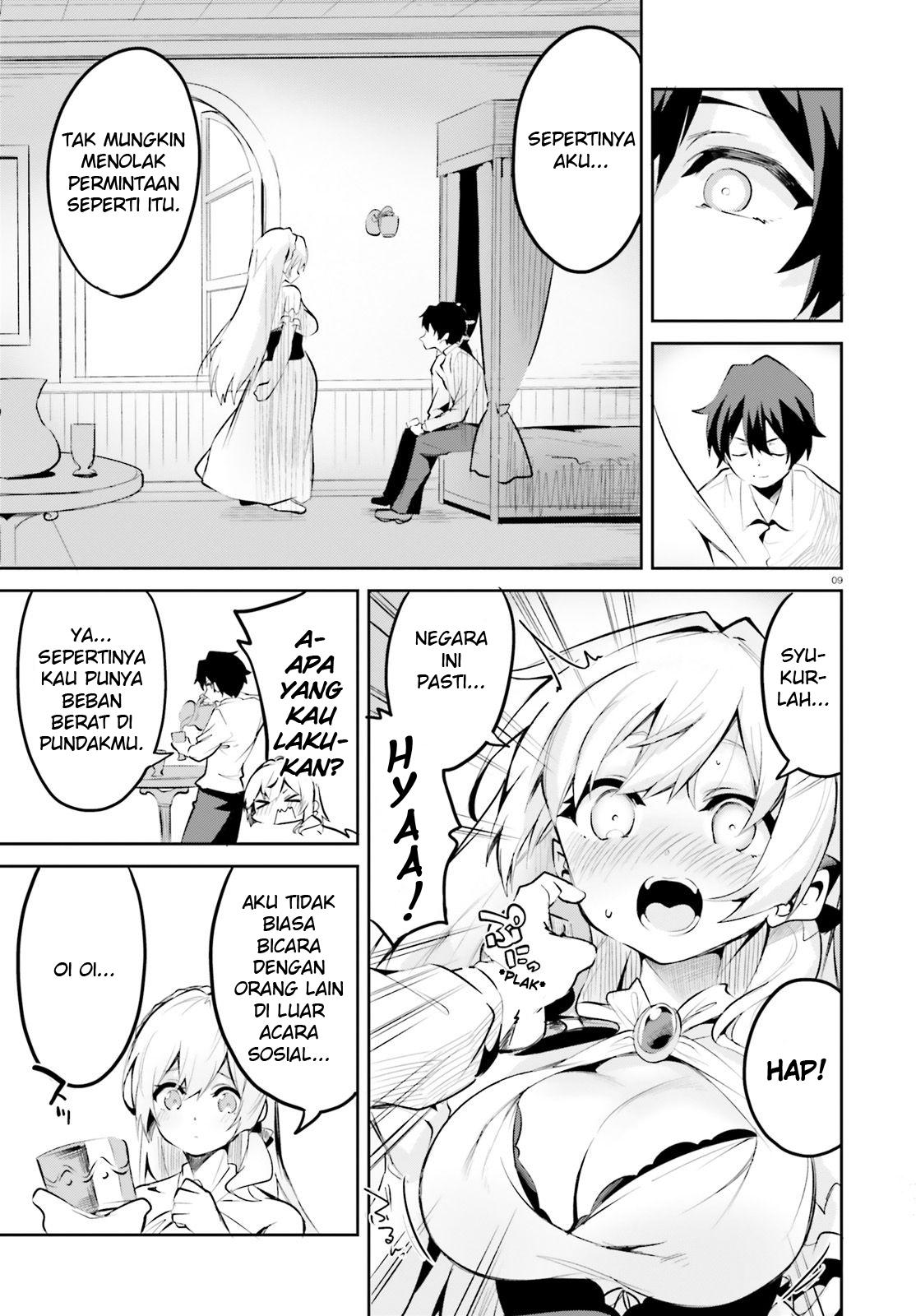 Suuji de Sukuu! Jakushou Kokka Chapter 3 - halaman 9
