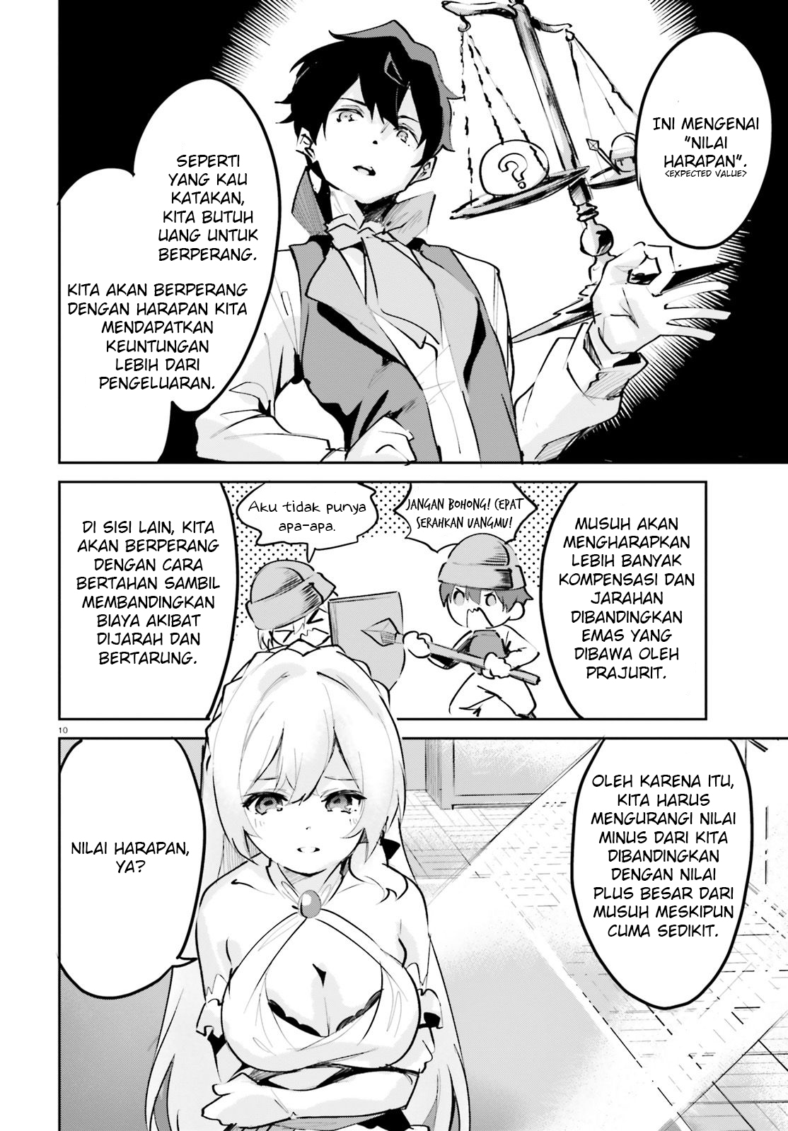 Suuji de Sukuu! Jakushou Kokka Chapter 4 - halaman 10