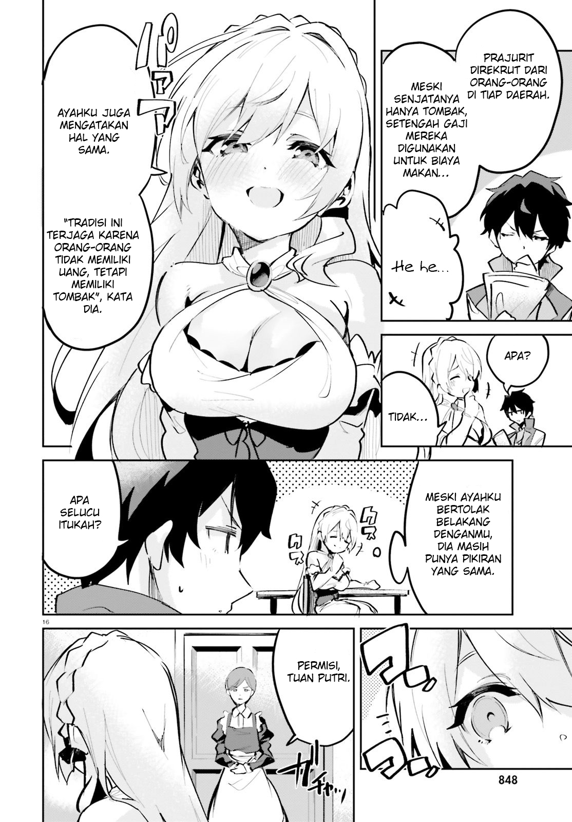 Suuji de Sukuu! Jakushou Kokka Chapter 4 - halaman 16