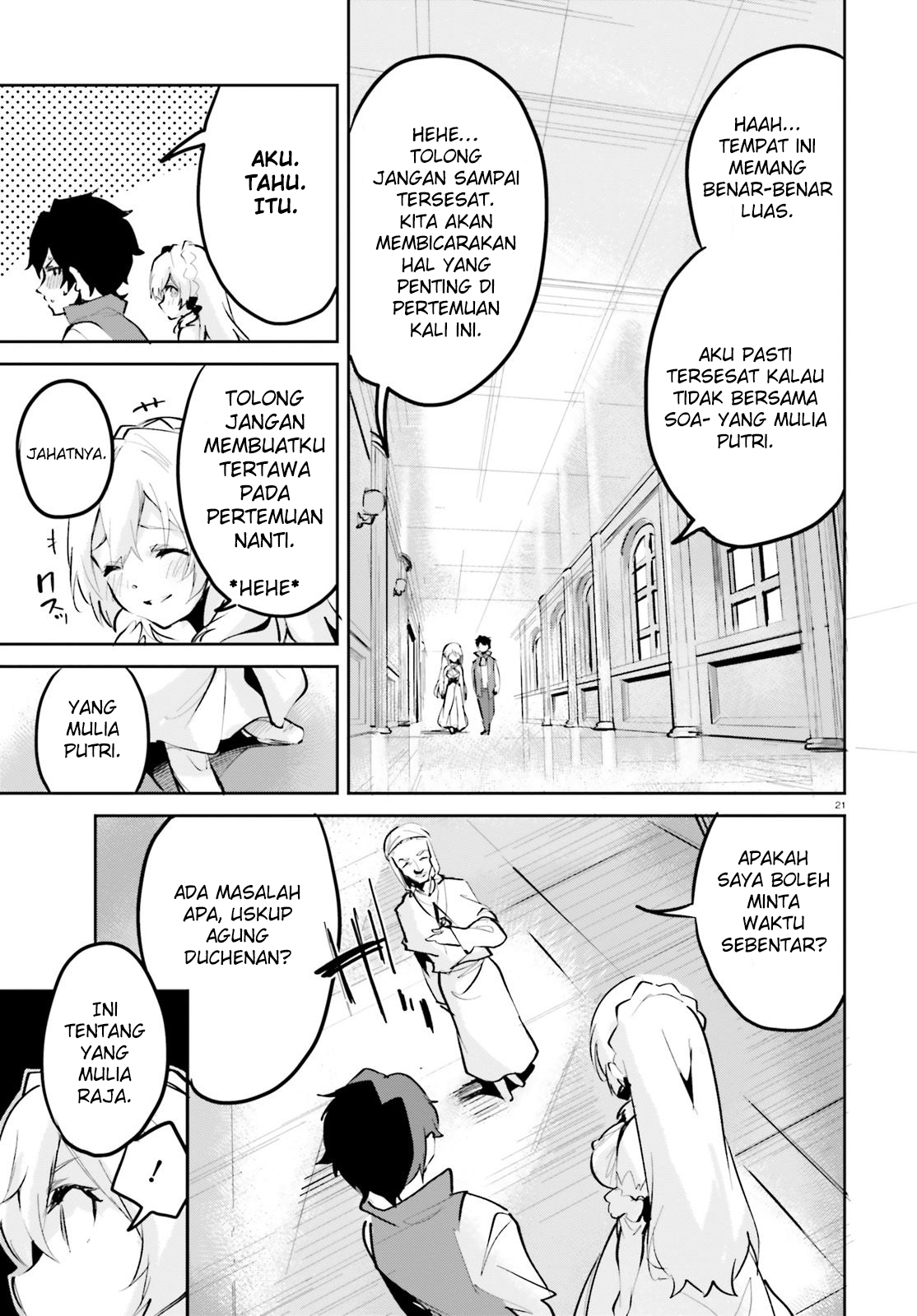 Suuji de Sukuu! Jakushou Kokka Chapter 4 - halaman 21