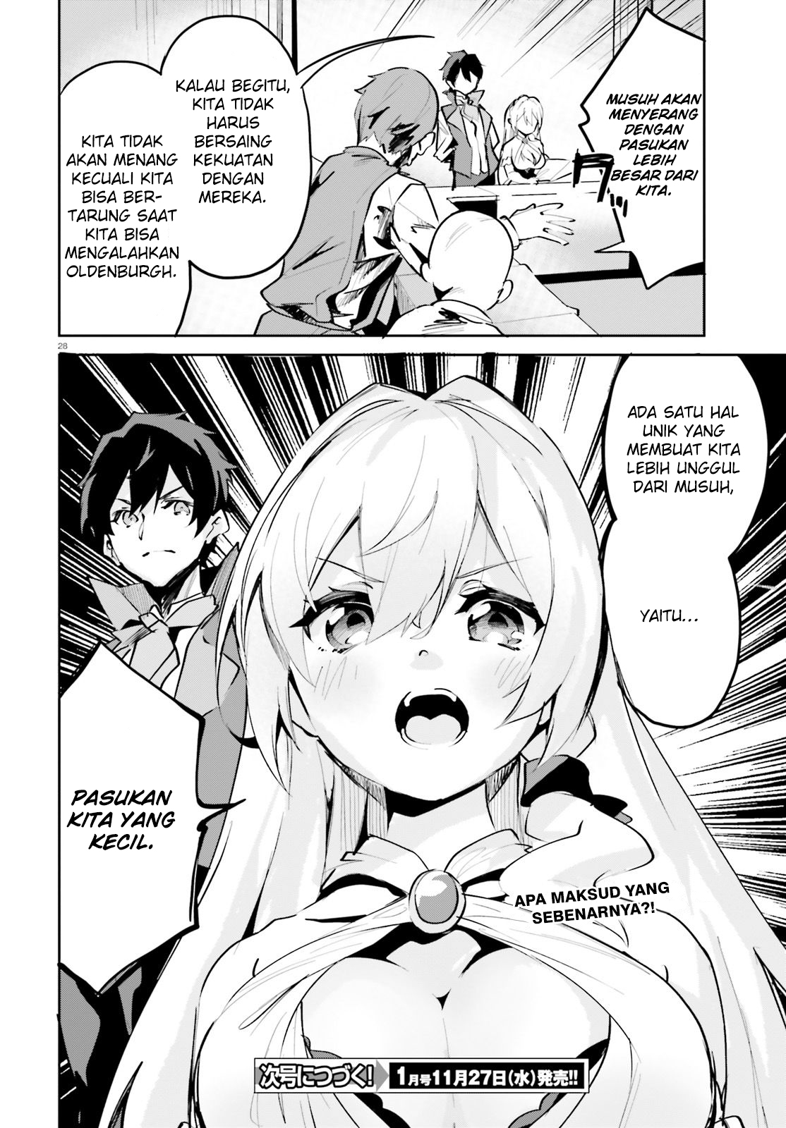 Suuji de Sukuu! Jakushou Kokka Chapter 4 - halaman 28