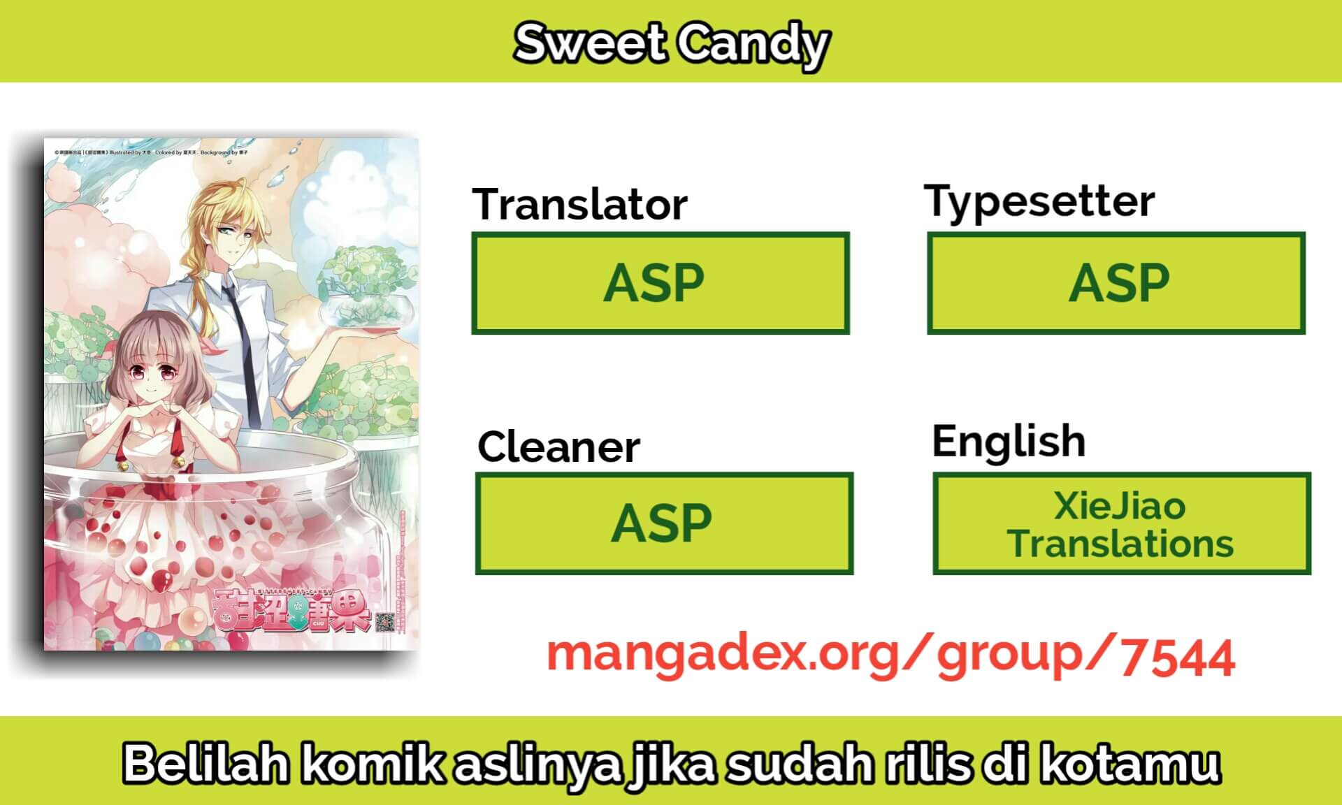 Sweet Candy Chapter 1 - halaman 1