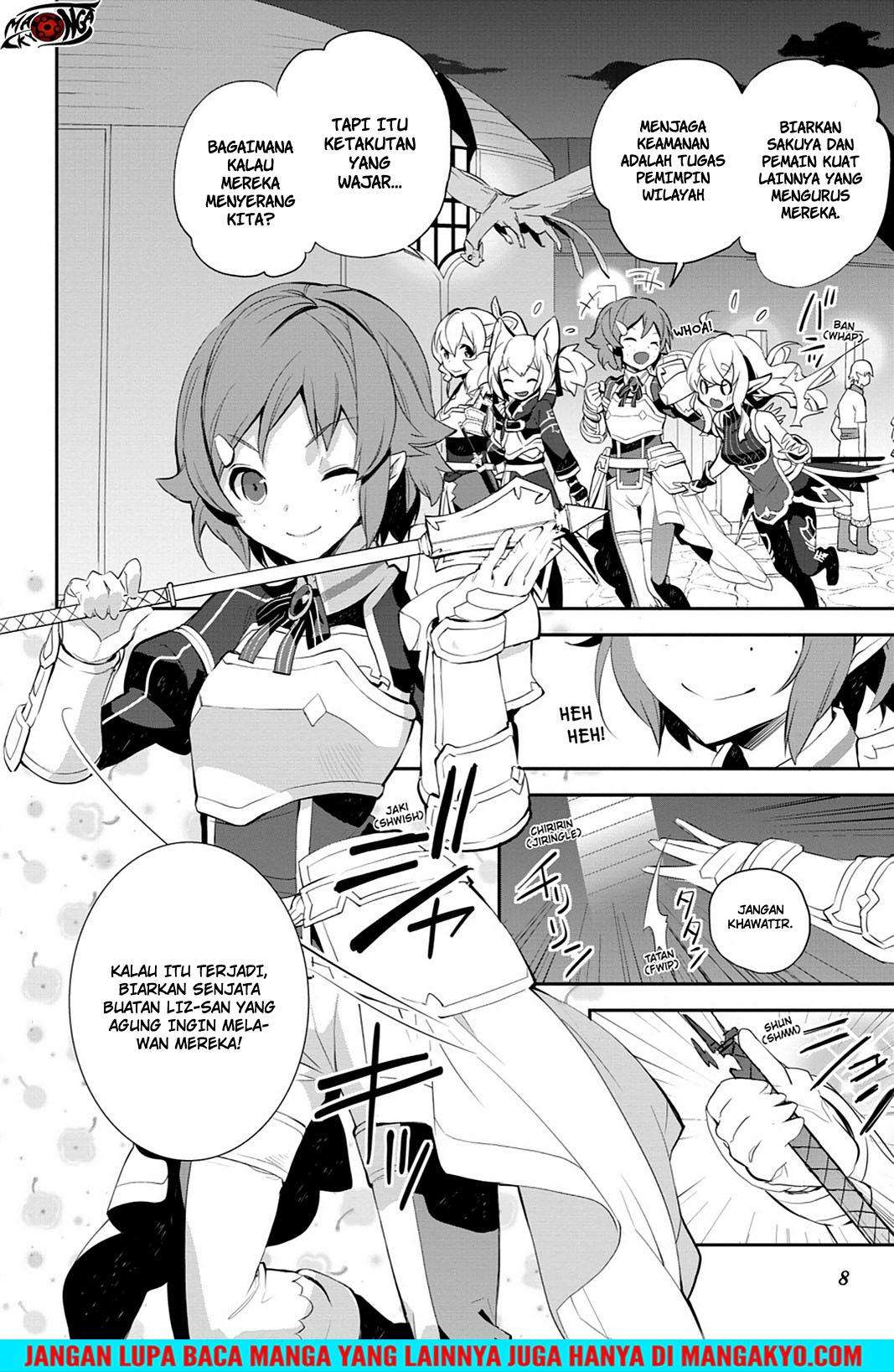 Sword Art Online: Girls Ops Chapter 12 - halaman 8