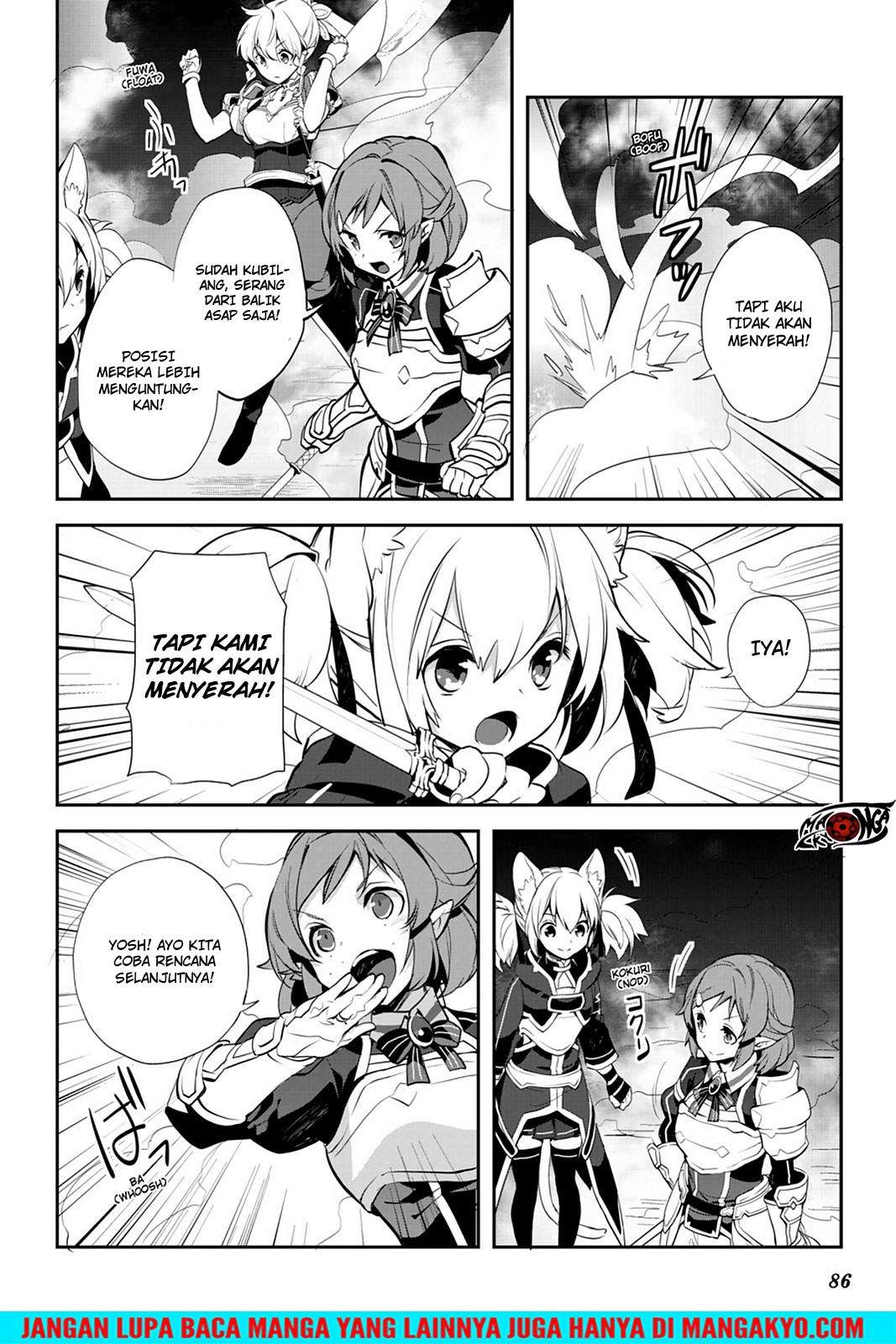 Sword Art Online: Girls Ops Chapter 19 - halaman 12