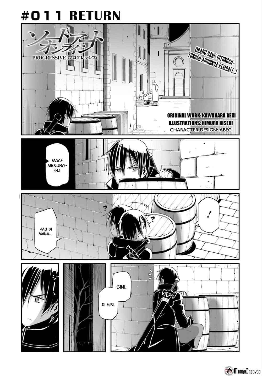 Sword Art Online – Progressive Chapter 11 - halaman 1