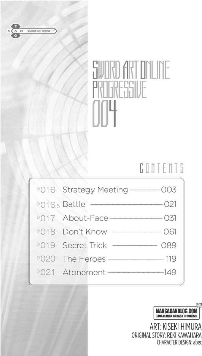 Sword Art Online – Progressive Chapter 16 - halaman 3