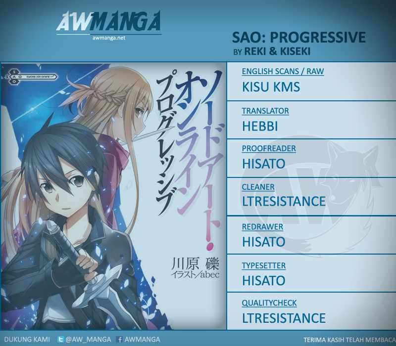 Sword Art Online – Progressive Chapter 3 - halaman 1