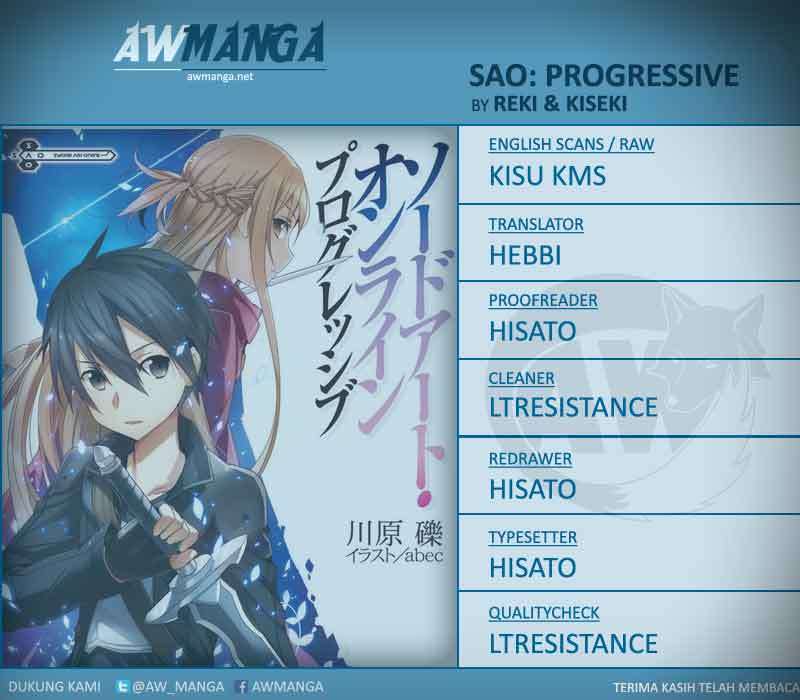 Sword Art Online – Progressive Chapter 5 - halaman 1