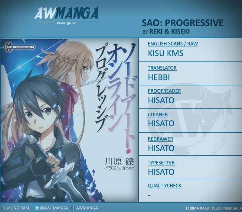 Sword Art Online – Progressive Chapter 7 - halaman 1