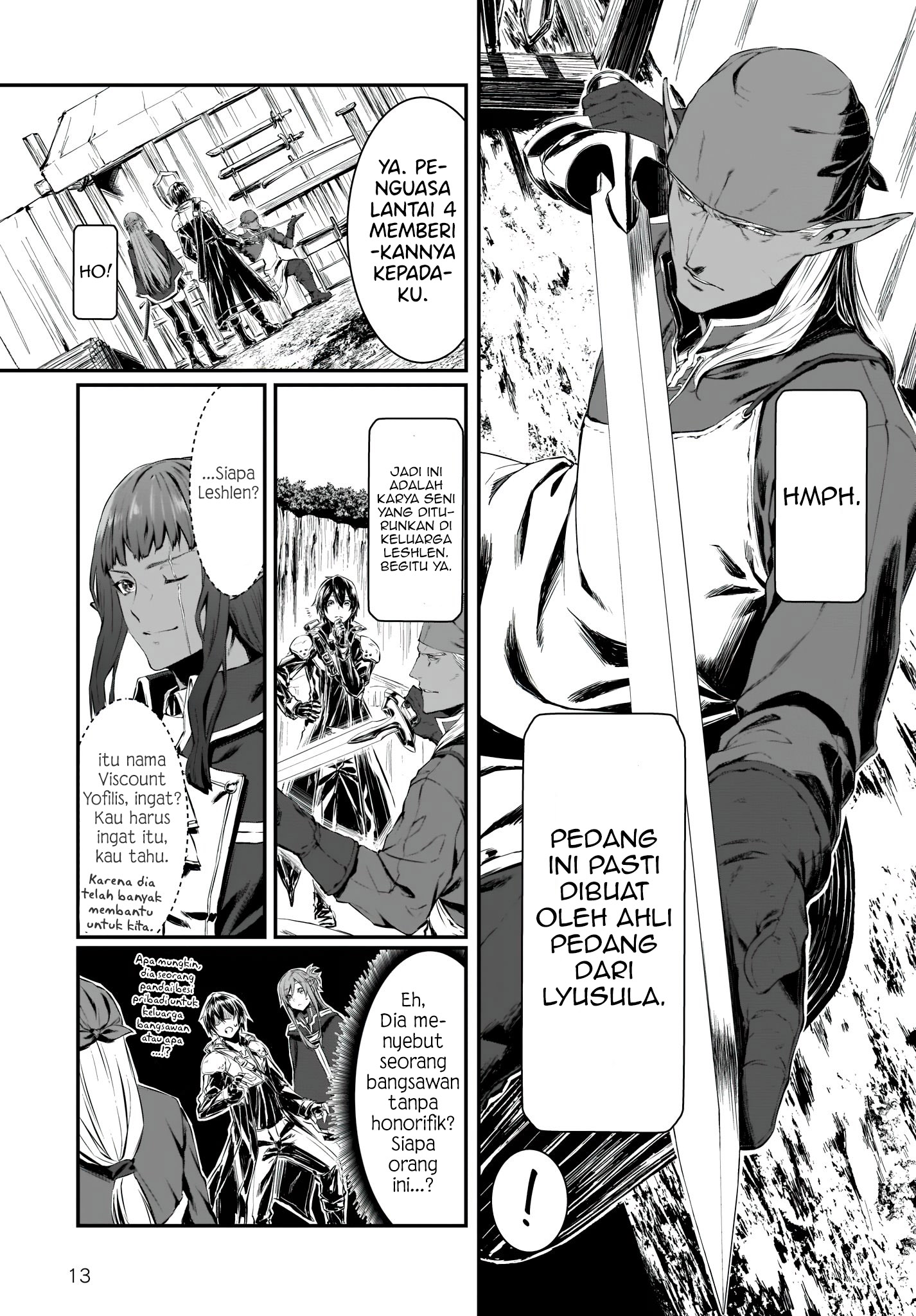 Sword Art Online: Progressive - Ougonritsu no Canon Chapter 1 - halaman 10