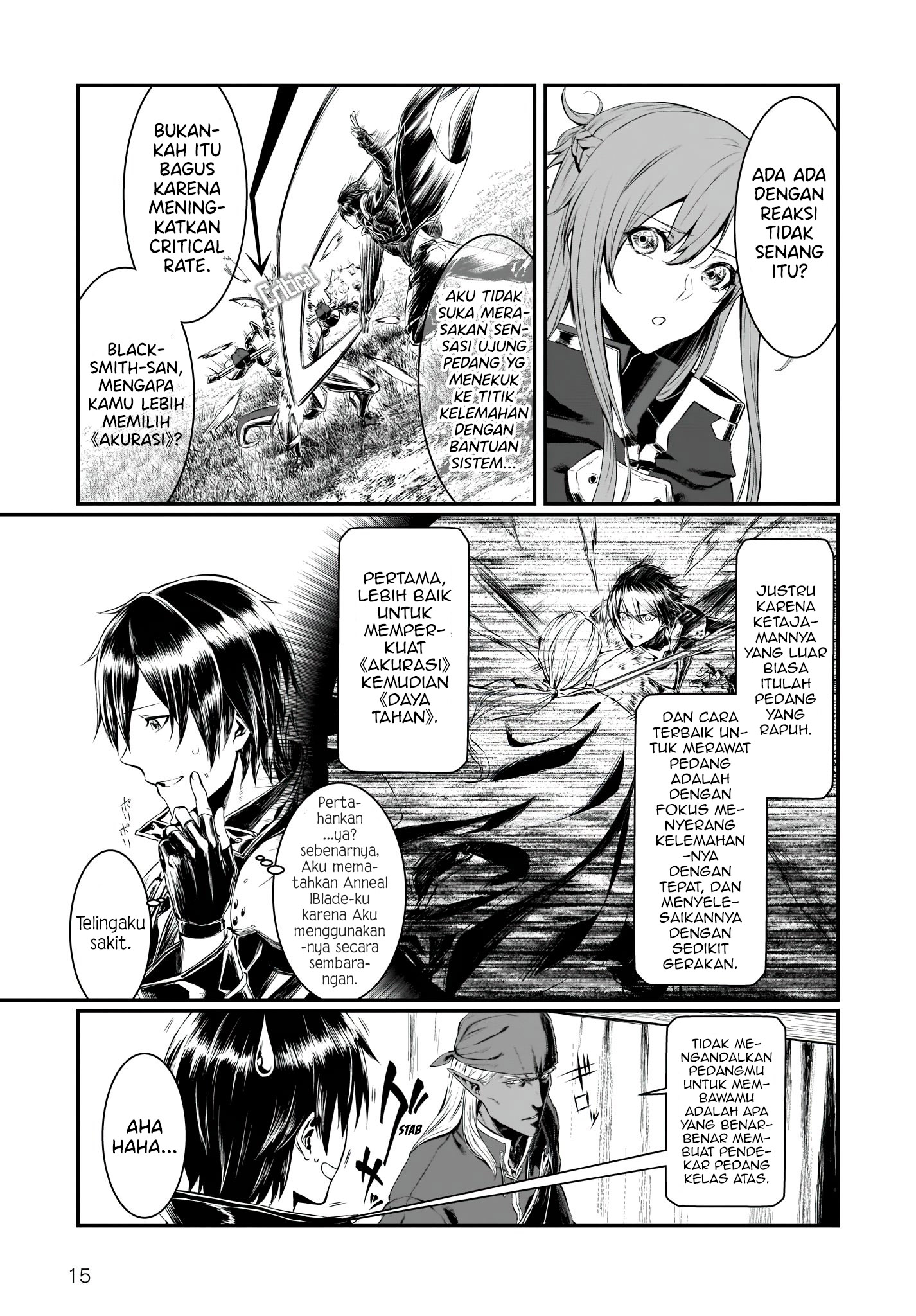 Sword Art Online: Progressive - Ougonritsu no Canon Chapter 1 - halaman 12