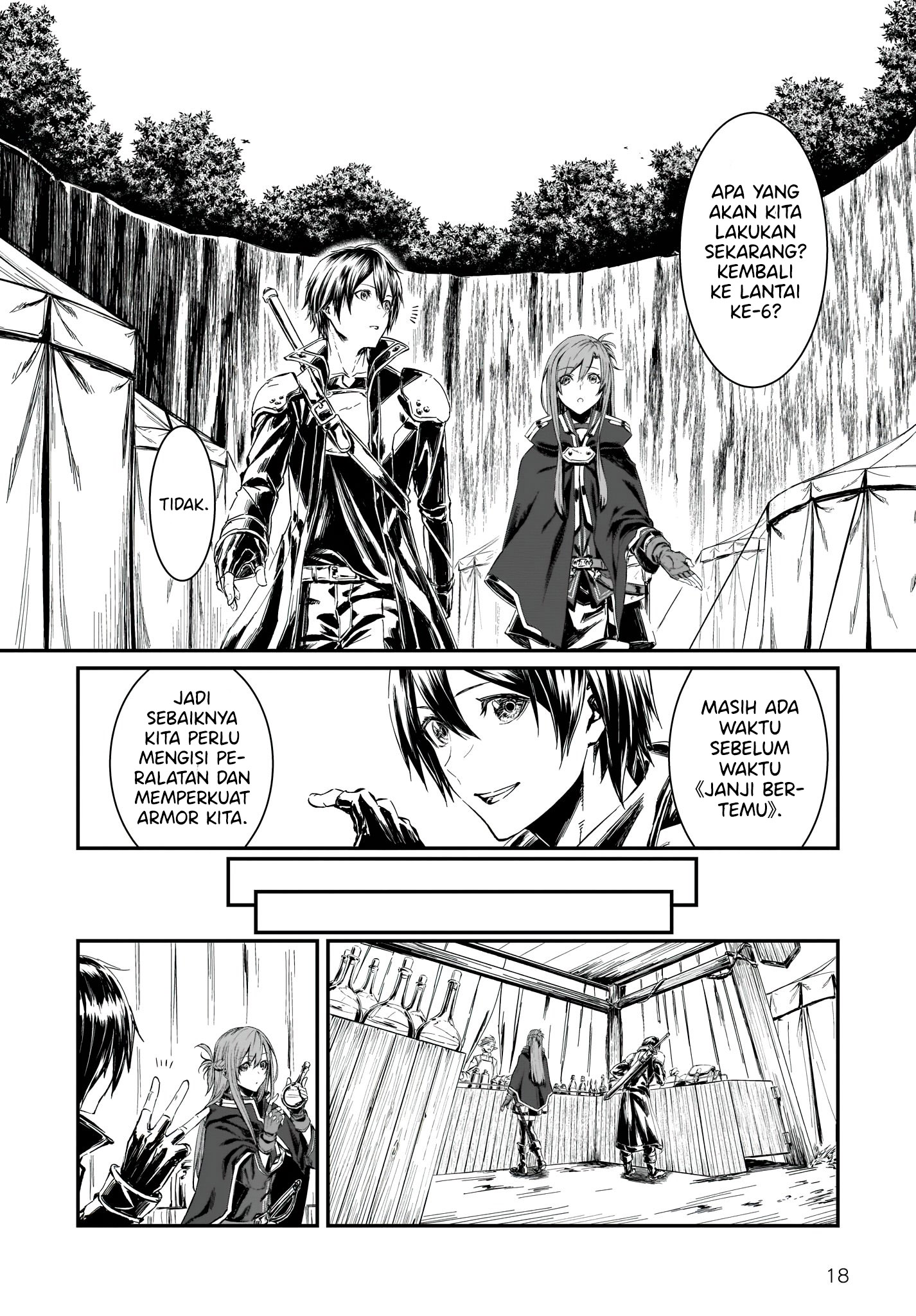 Sword Art Online: Progressive - Ougonritsu no Canon Chapter 1 - halaman 15