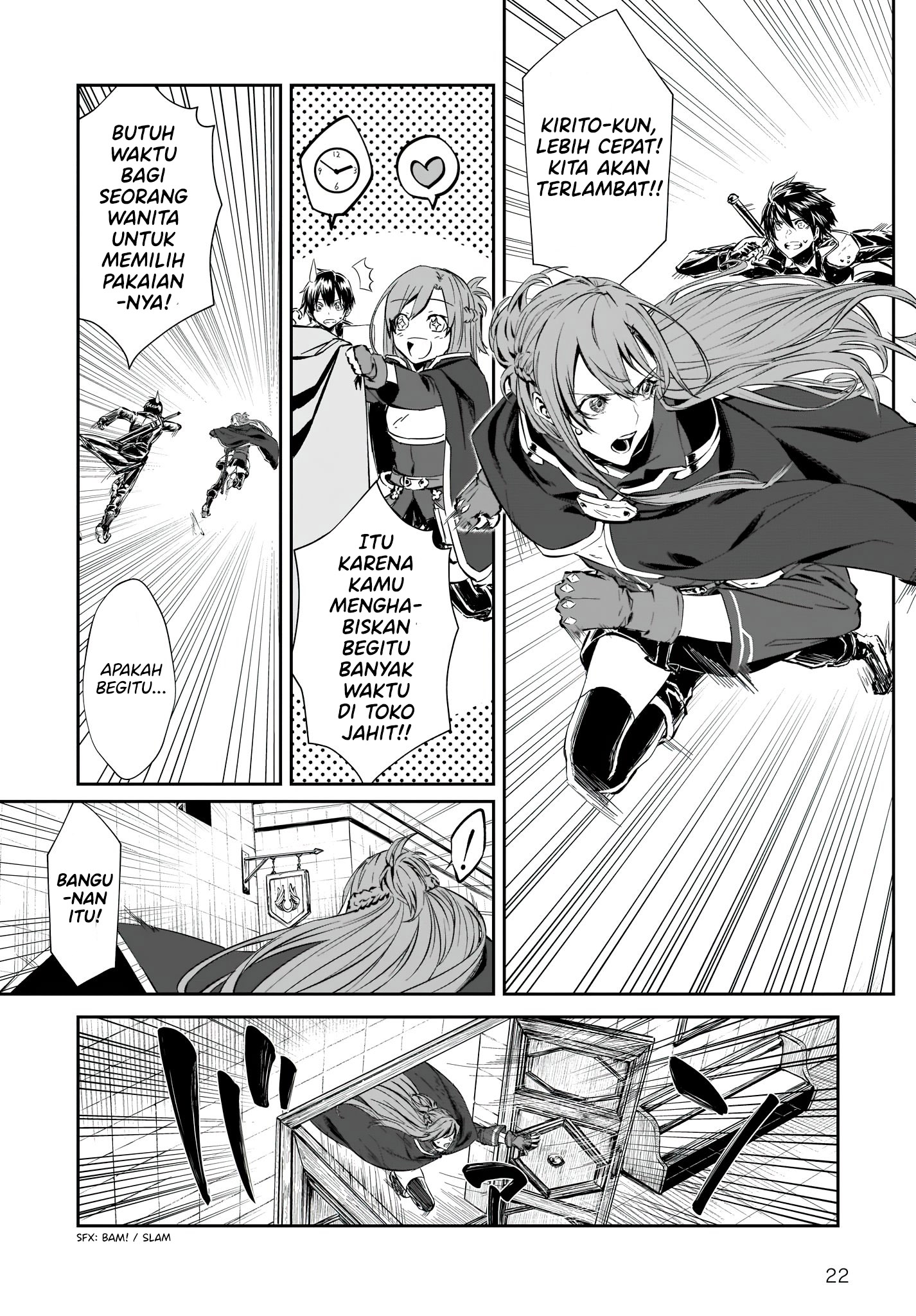 Sword Art Online: Progressive - Ougonritsu no Canon Chapter 1 - halaman 18