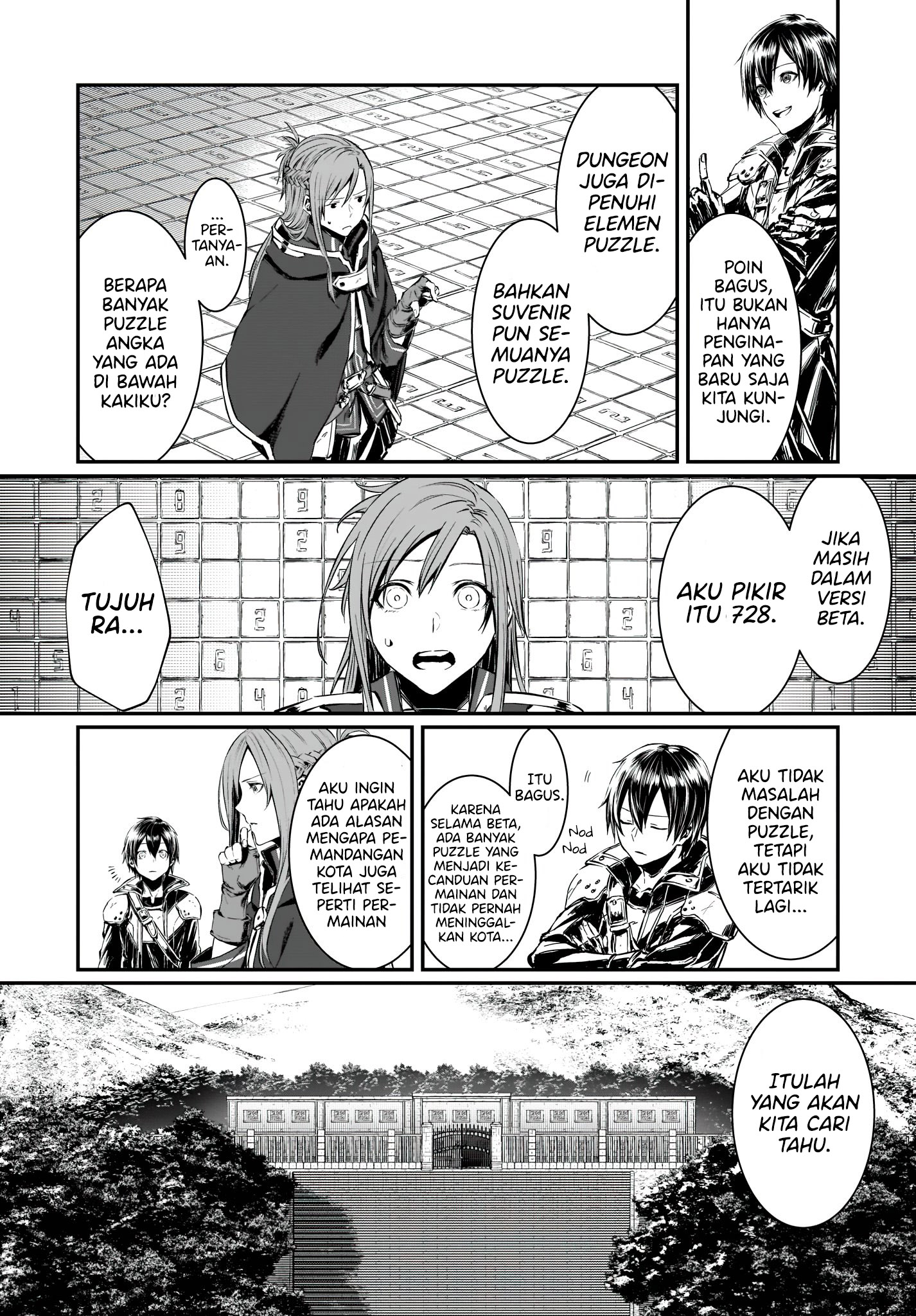Sword Art Online: Progressive - Ougonritsu no Canon Chapter 1 - halaman 30