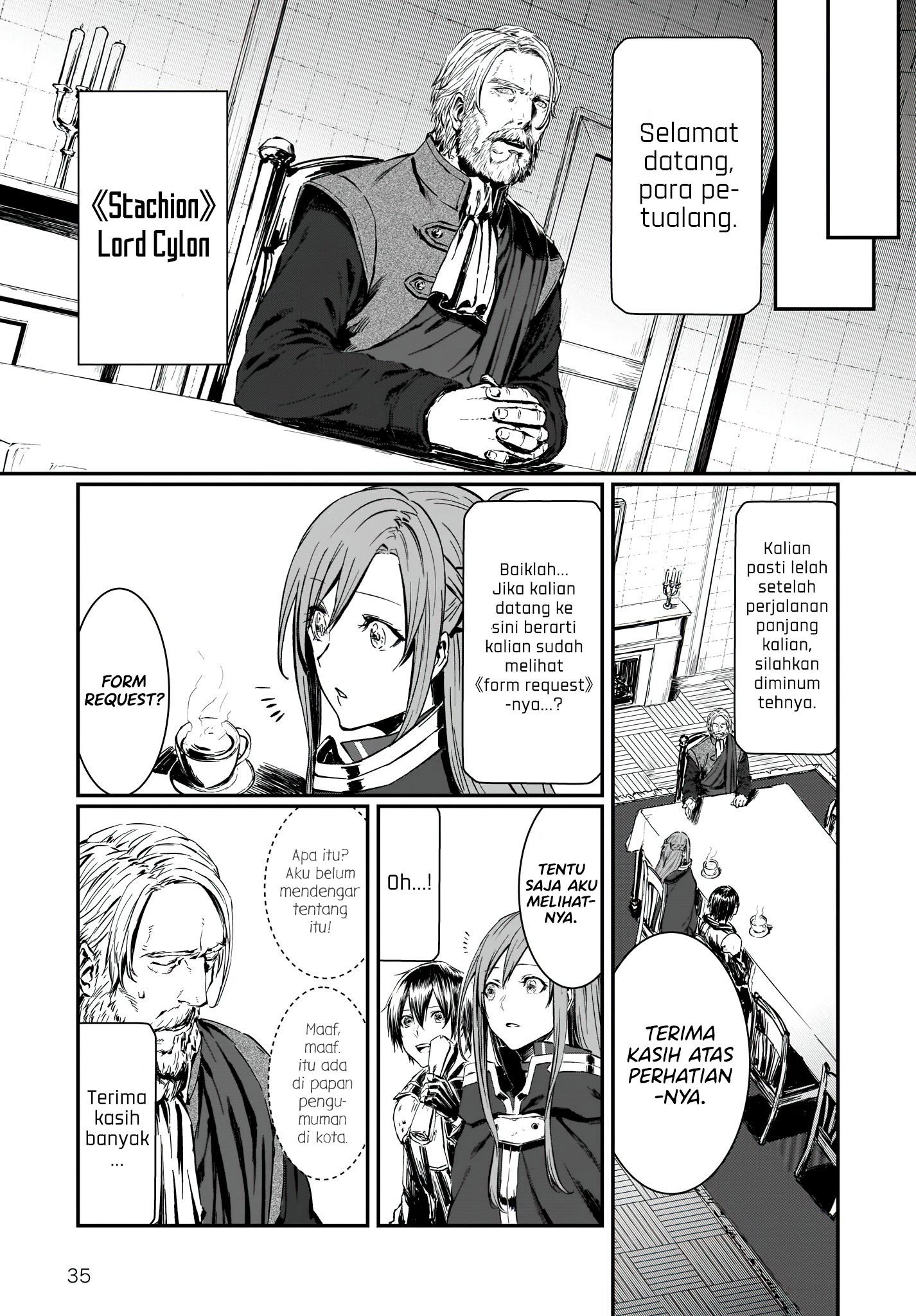 Sword Art Online: Progressive - Ougonritsu no Canon Chapter 1 - halaman 31