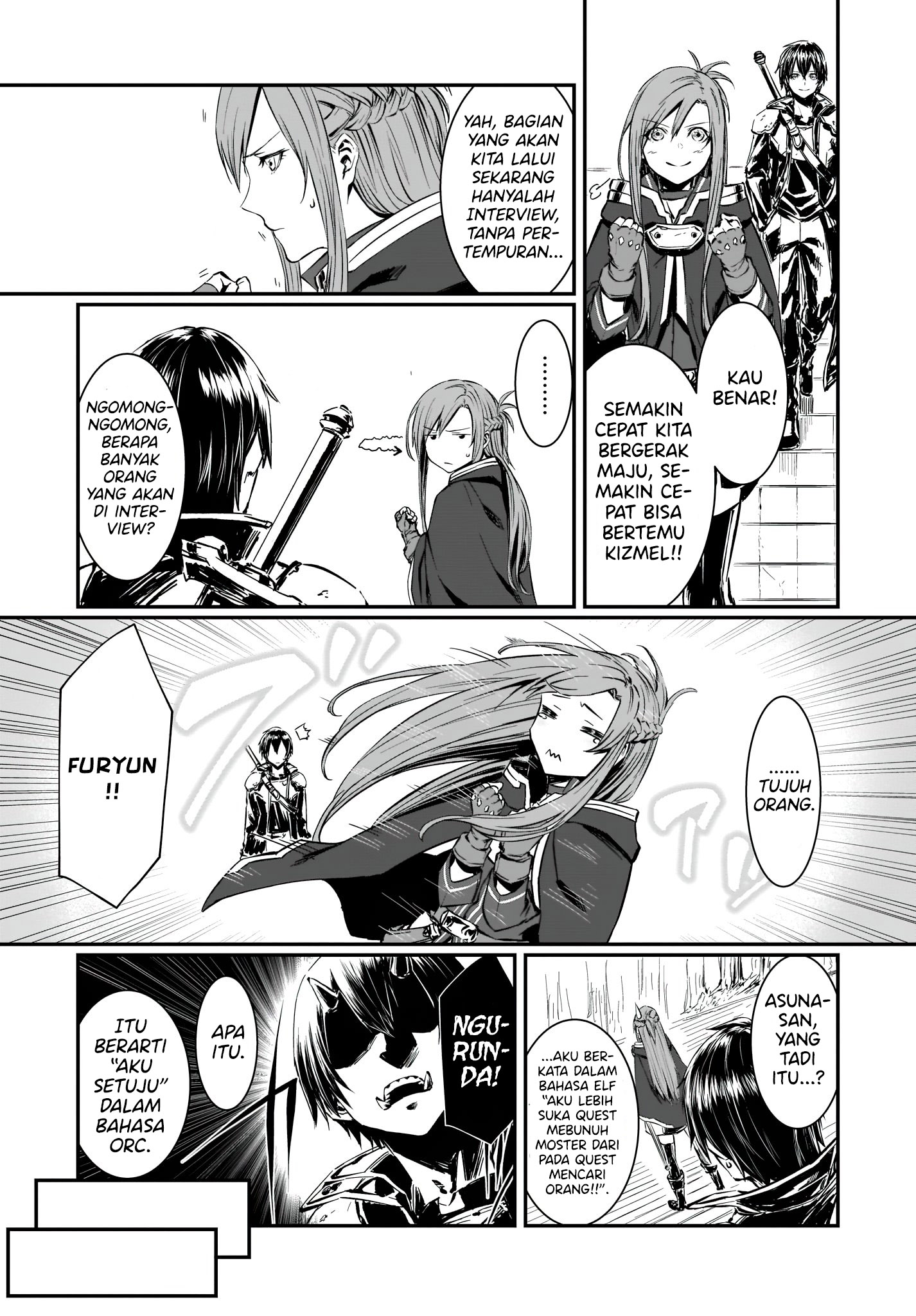 Sword Art Online: Progressive - Ougonritsu no Canon Chapter 1 - halaman 34