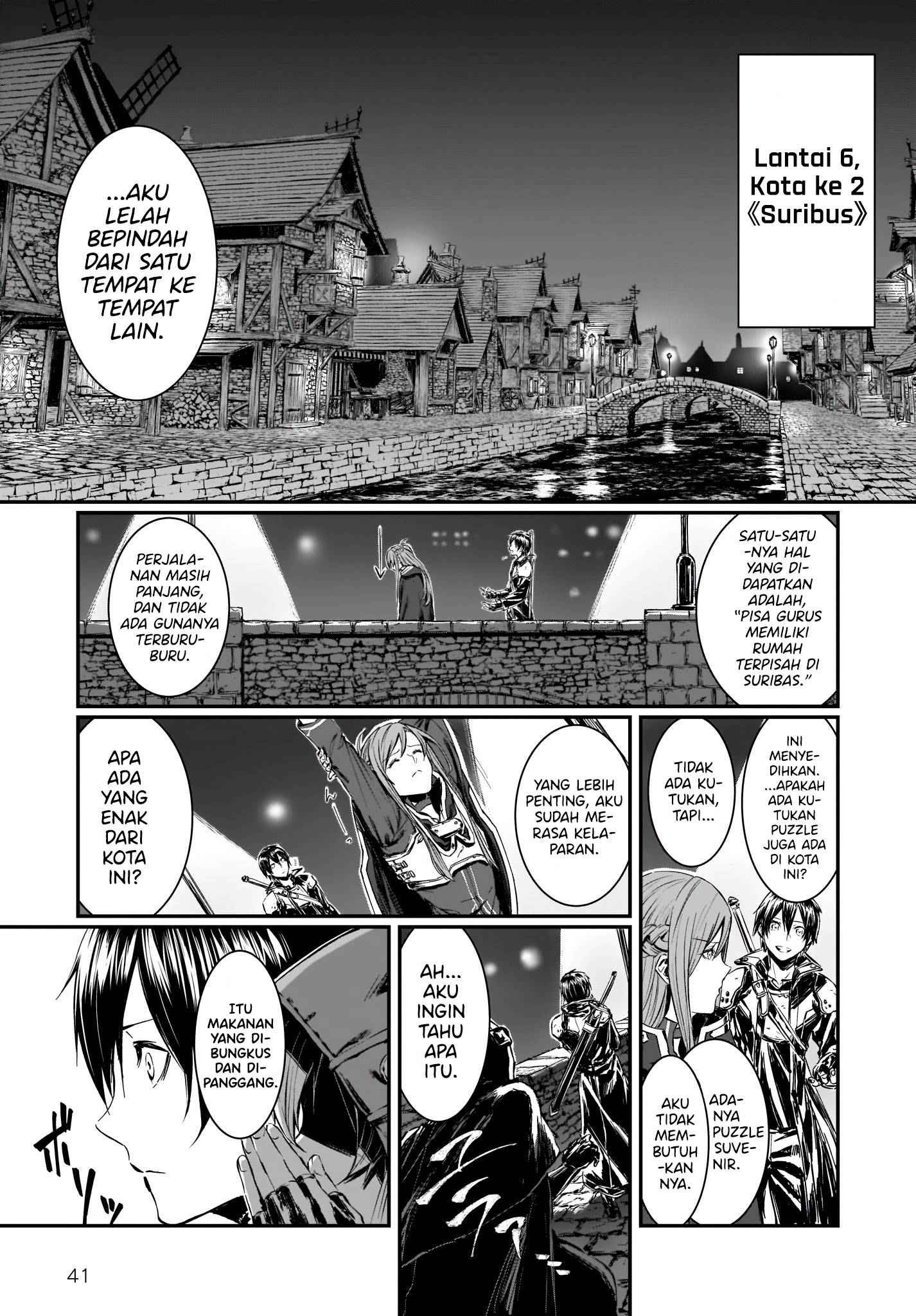 Sword Art Online: Progressive - Ougonritsu no Canon Chapter 1 - halaman 36