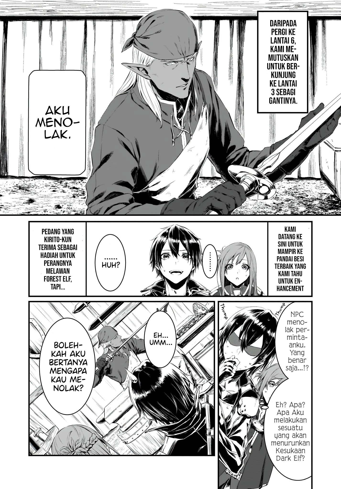 Sword Art Online: Progressive - Ougonritsu no Canon Chapter 1 - halaman 9