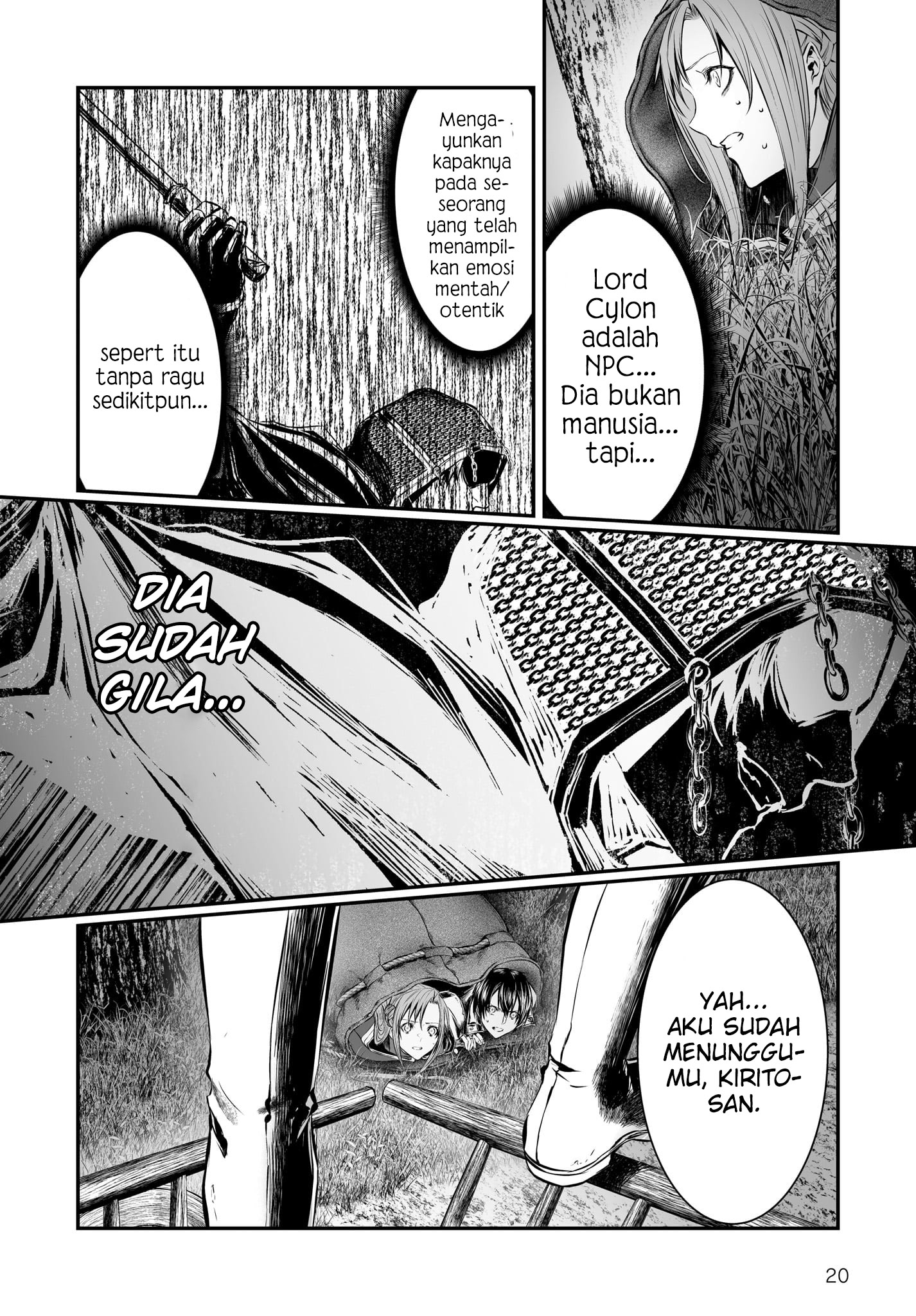 Sword Art Online: Progressive - Ougonritsu no Canon Chapter 3 - halaman 21