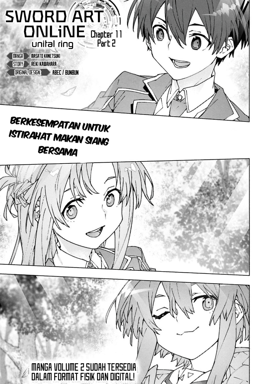 Sword Art Online: Unital Ring Chapter 11 - halaman 24