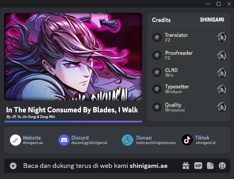 Sword Fanatic Wanders Through The Night Chapter 110 - halaman 1
