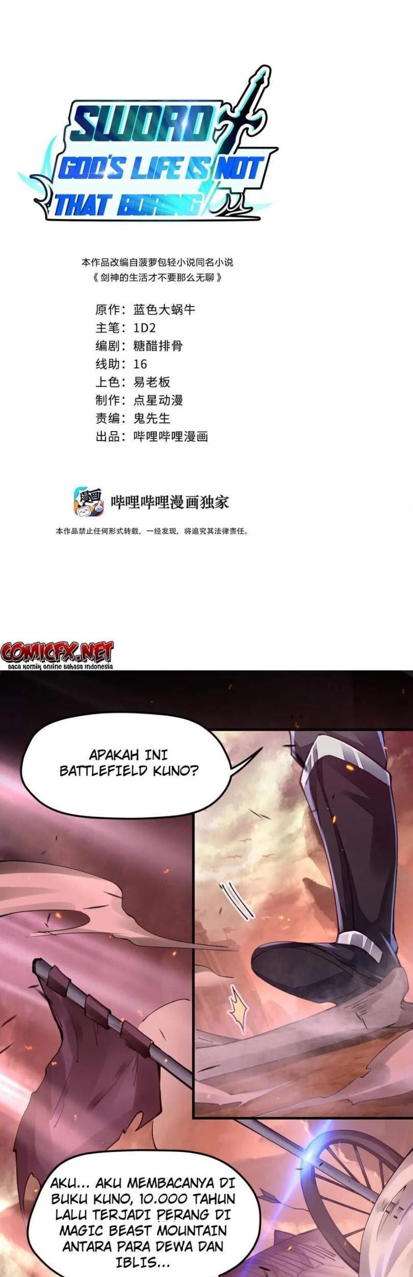 Sword Gods Life Is Not That Boring Chapter 5 - halaman 2