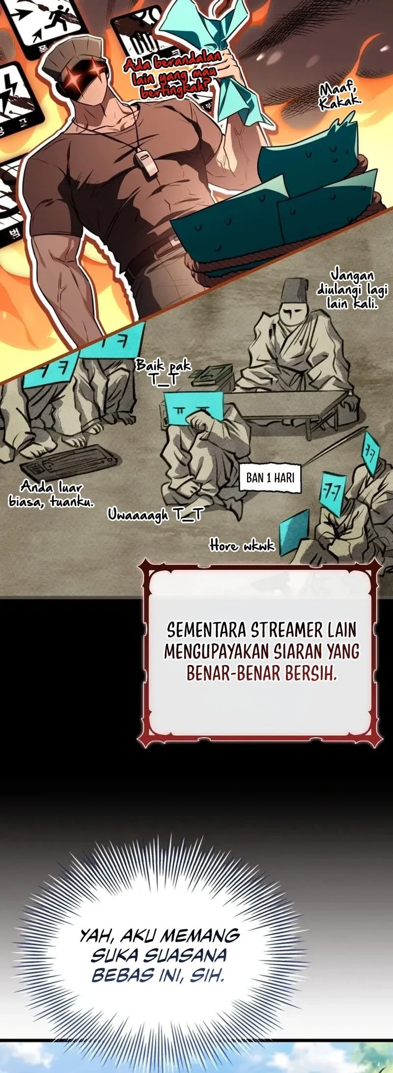 Sword God's Livestream Chapter 14 - halaman 53