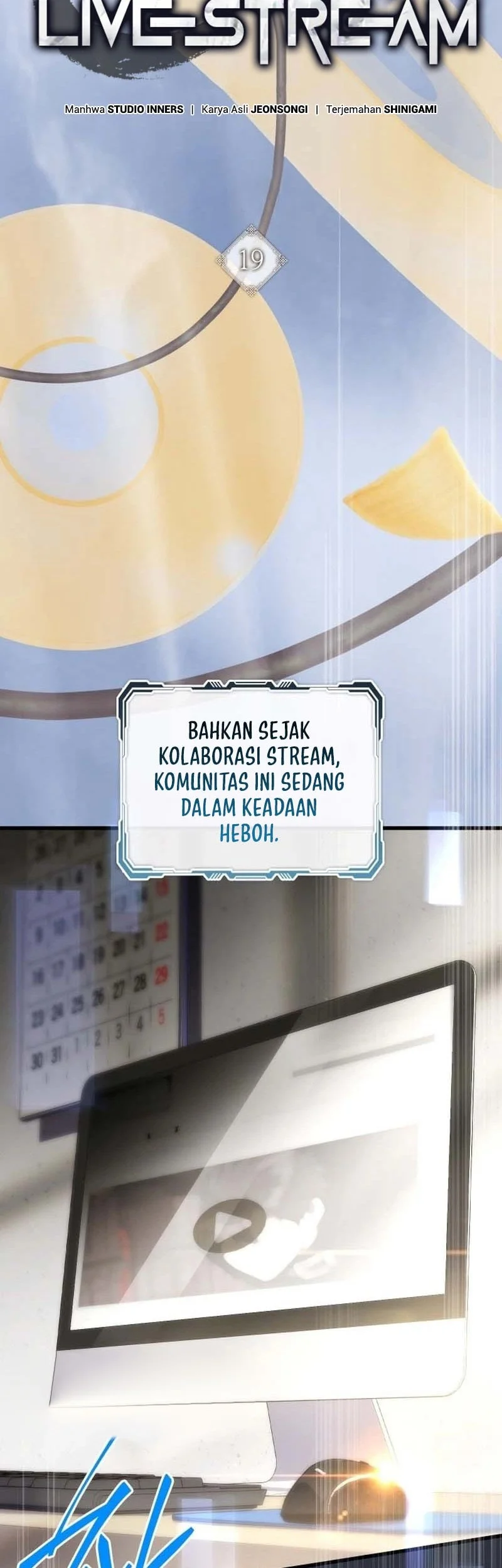 Sword God's Livestream Chapter 19 - halaman 15