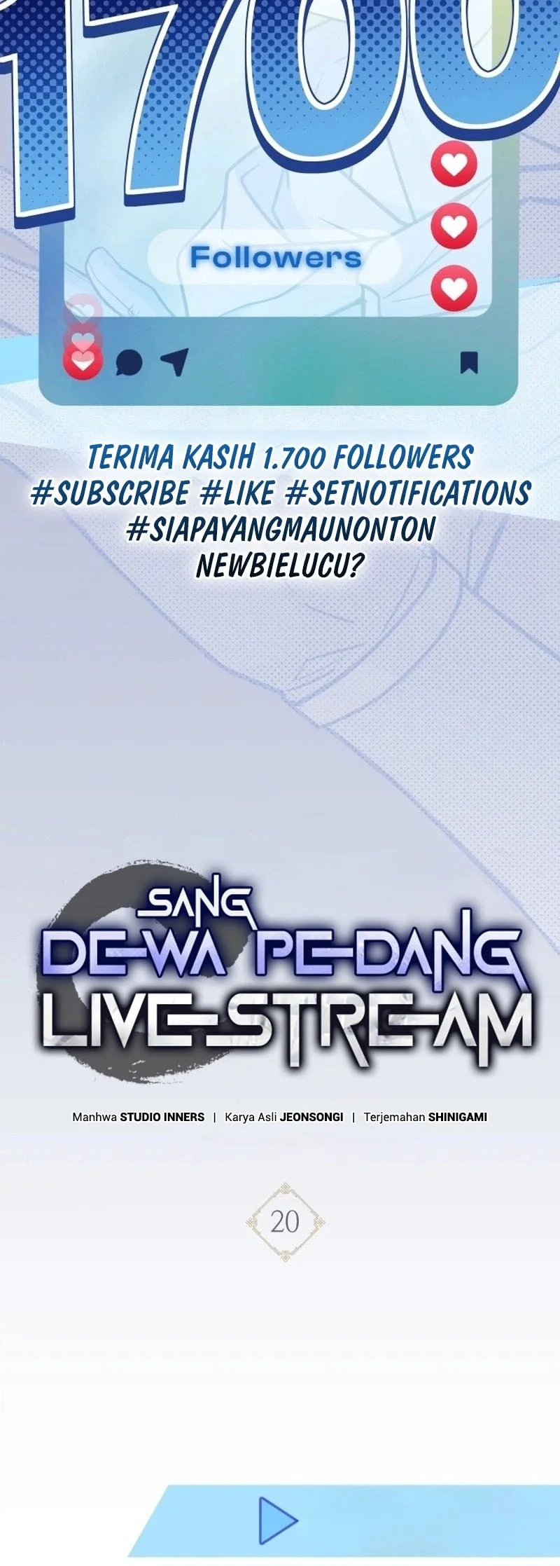 Sword God's Livestream Chapter 20 - halaman 20