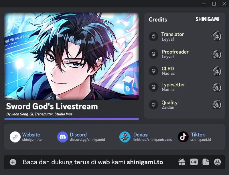 Sword God's Livestream Chapter 32 - halaman 2
