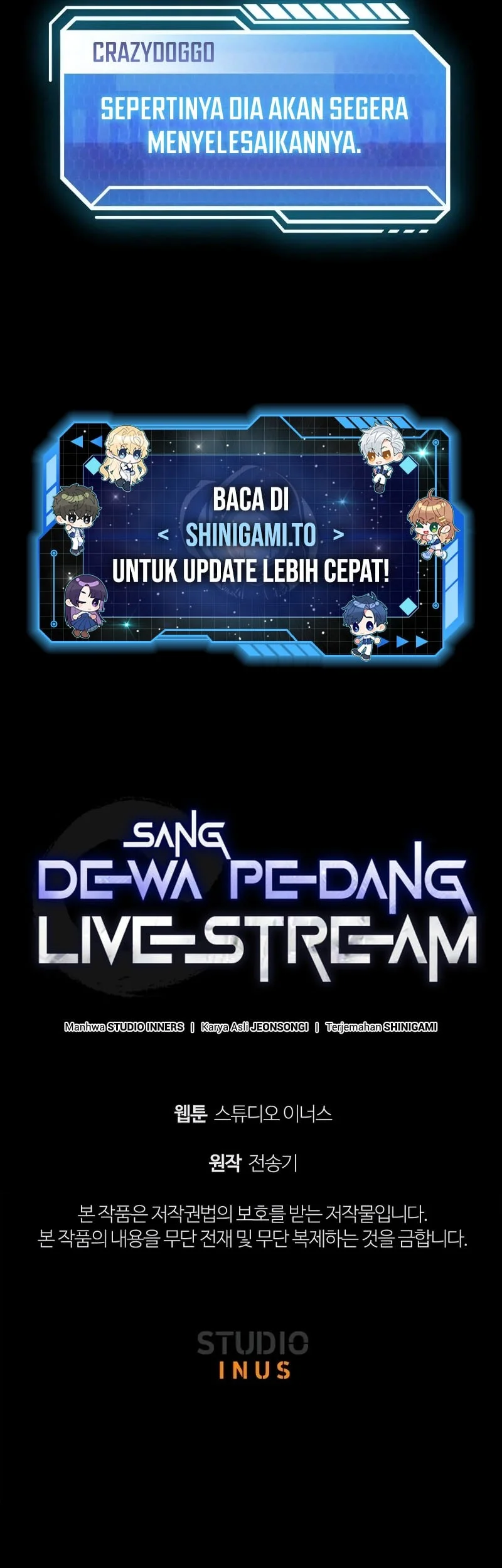 Sword God's Livestream Chapter 9 - halaman 55