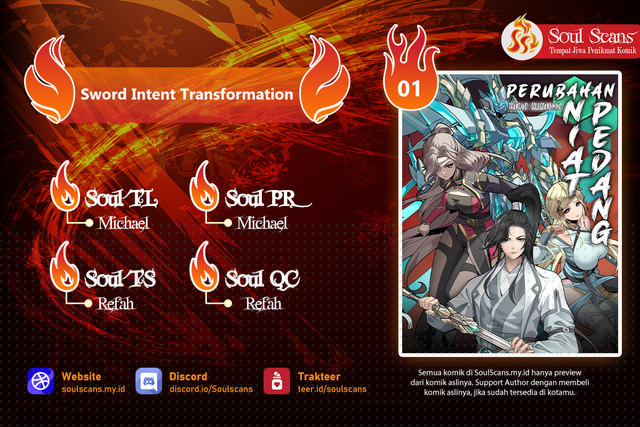Sword Intent Transformation Chapter 1 - halaman 1
