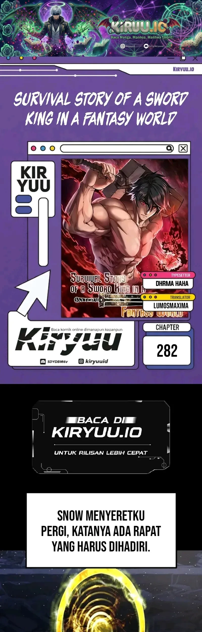 Sword King Chapter 282 - halaman 1