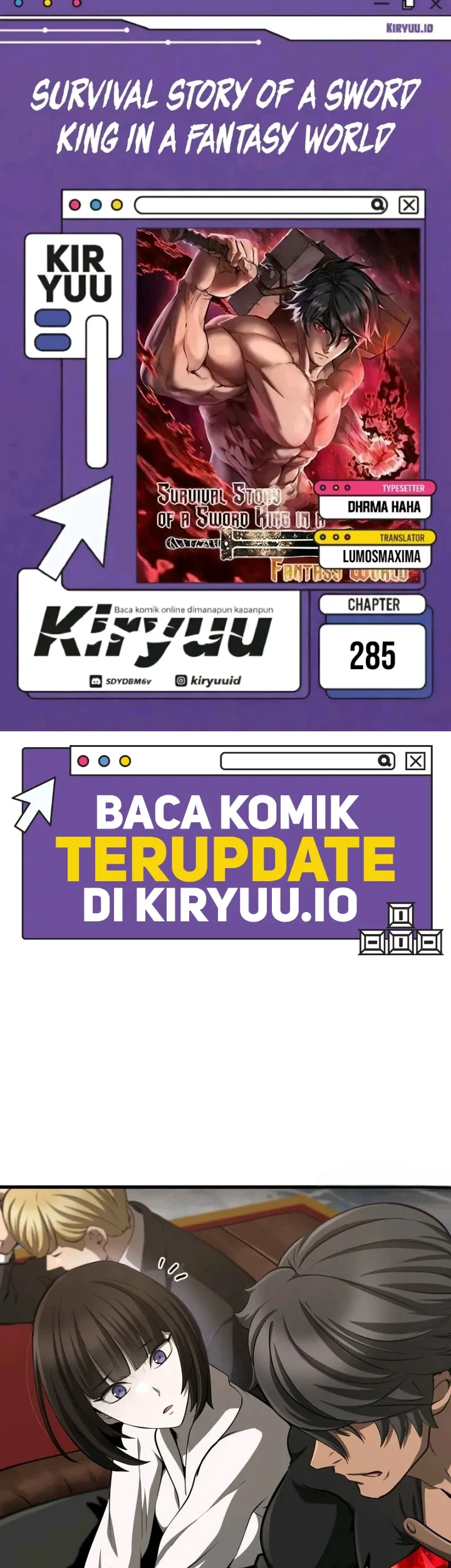Sword King Chapter 285 - halaman 1