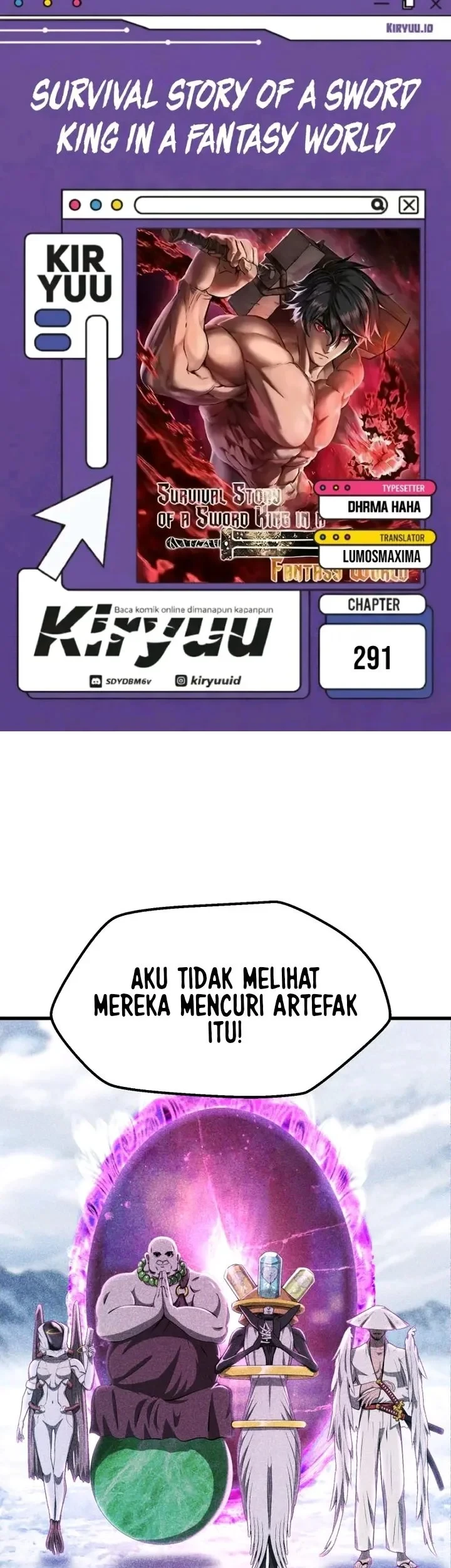 Sword King Chapter 291 - halaman 1
