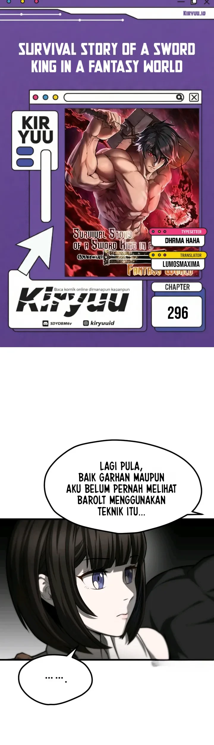 Sword King Chapter 296 - halaman 1
