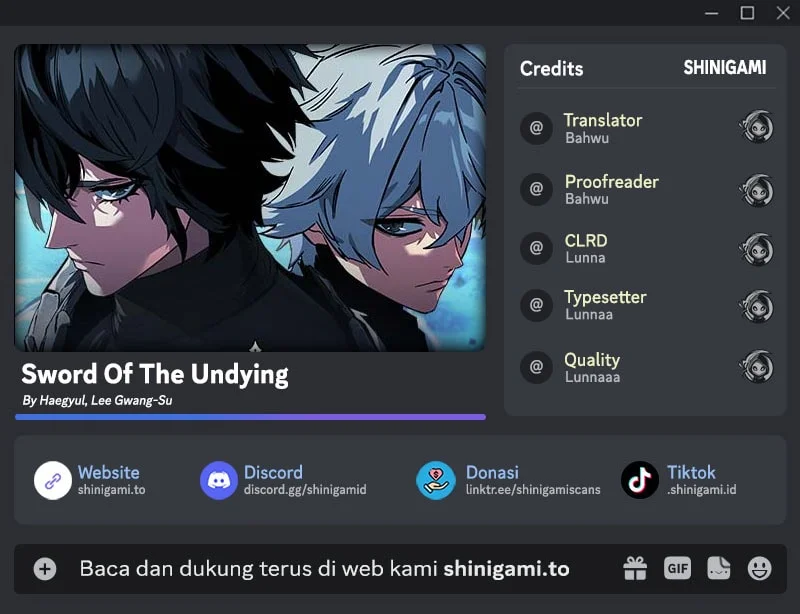 Sword of The Undying Chapter 18 - halaman 1