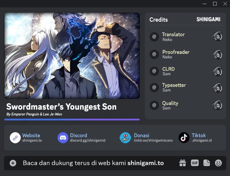 Swordmaster’s Youngest Son Chapter 187 - halaman 1