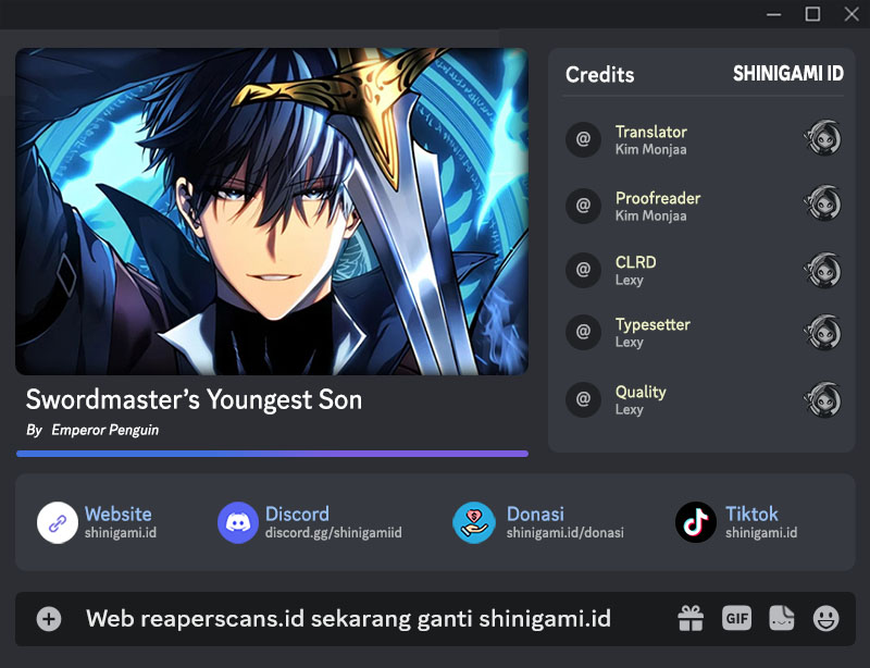 Swordmaster’s Youngest Son Chapter 62 - halaman 1