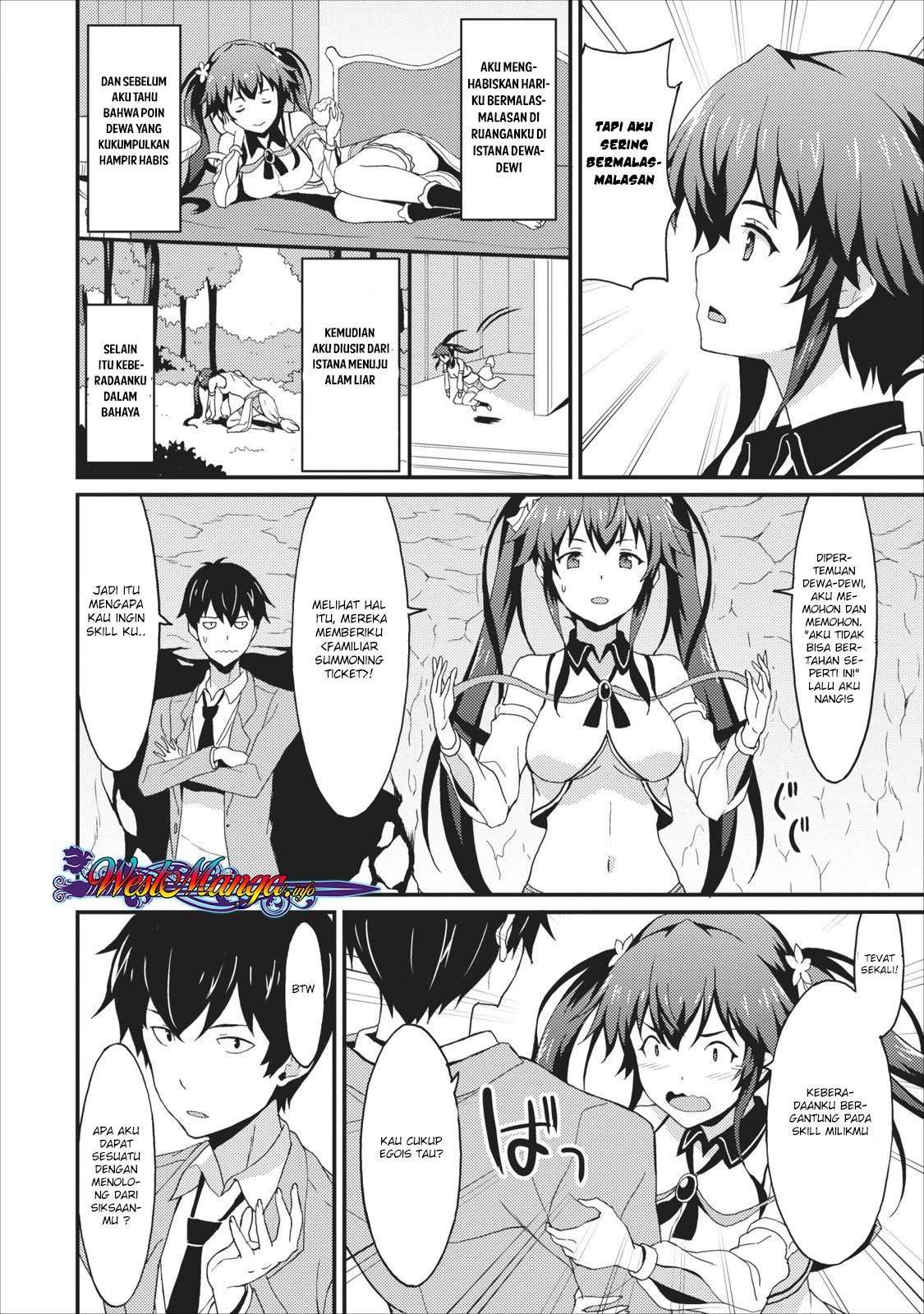 Taberu dake de Level Up! Damegami to Issho ni Isekai Musou Chapter 1 - halaman 11