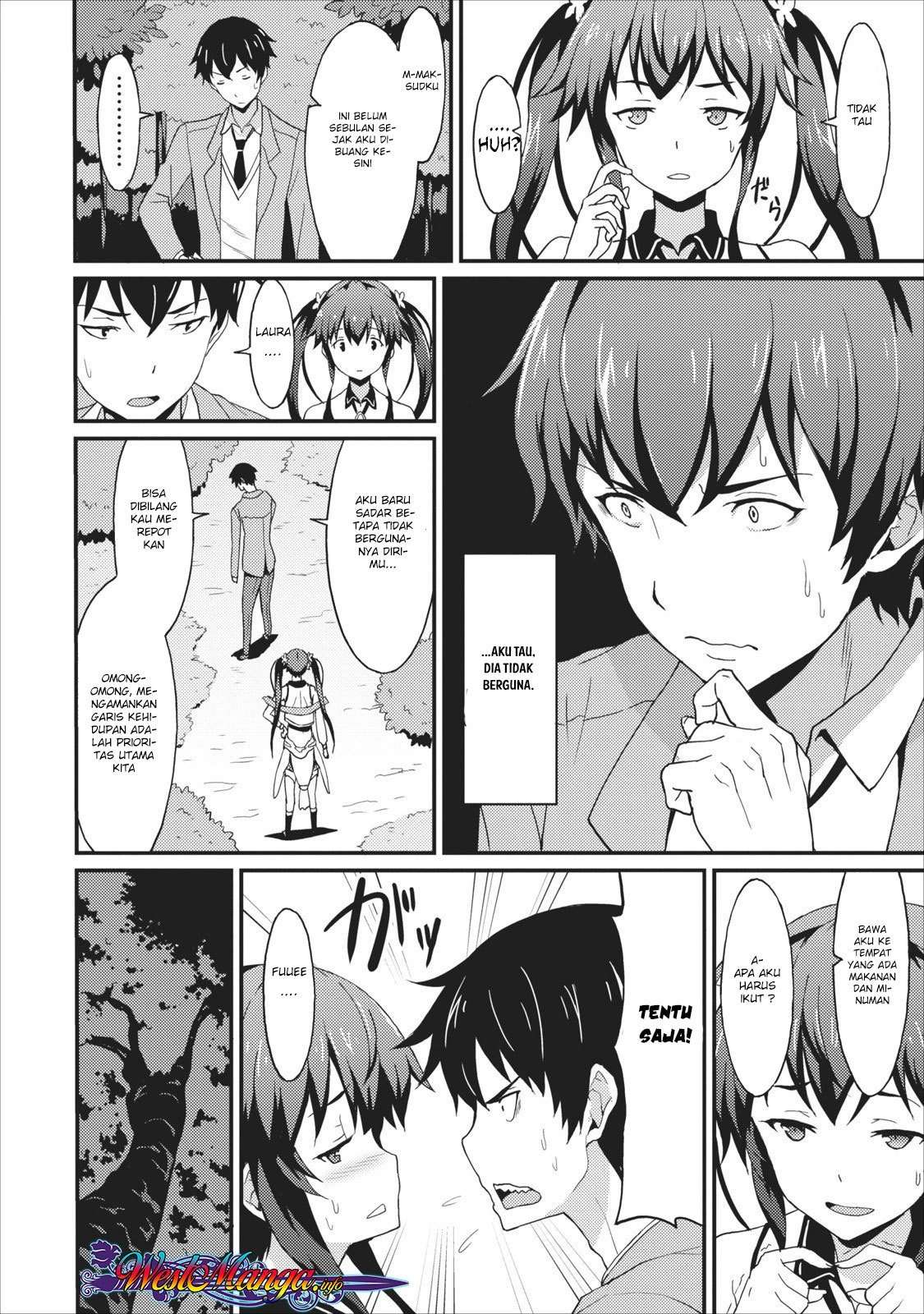 Taberu dake de Level Up! Damegami to Issho ni Isekai Musou Chapter 1 - halaman 13