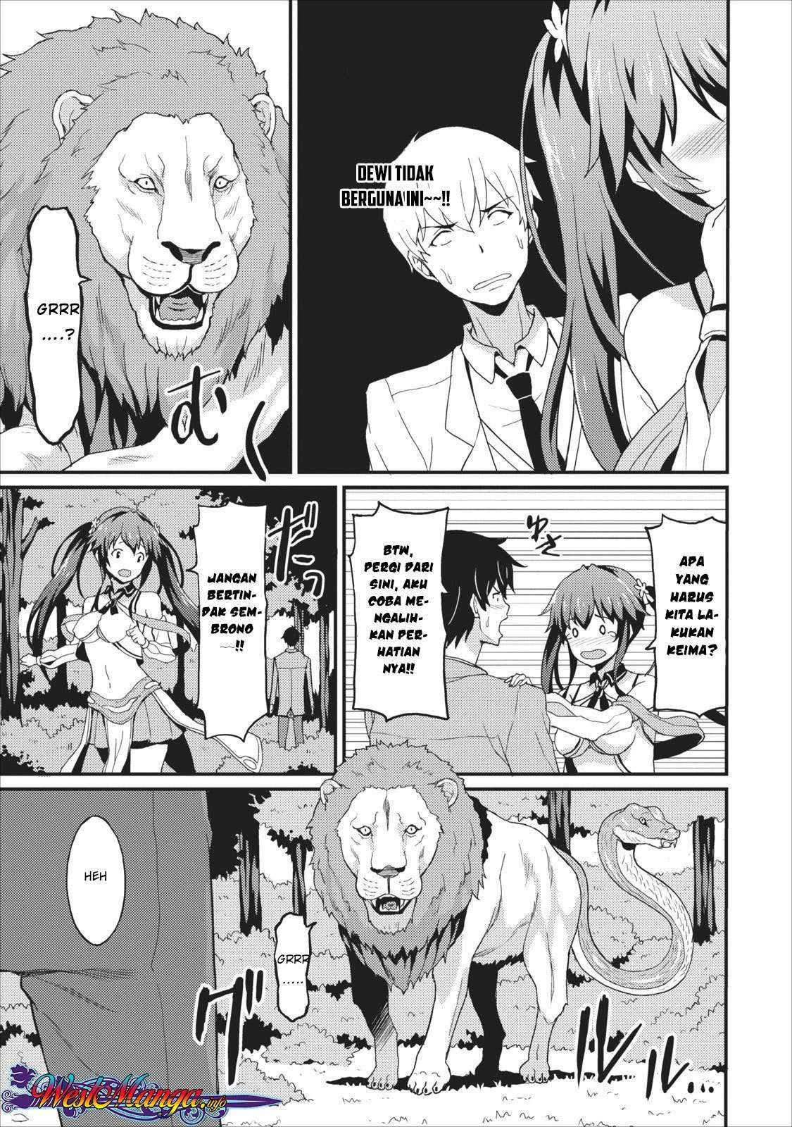Taberu dake de Level Up! Damegami to Issho ni Isekai Musou Chapter 1 - halaman 17